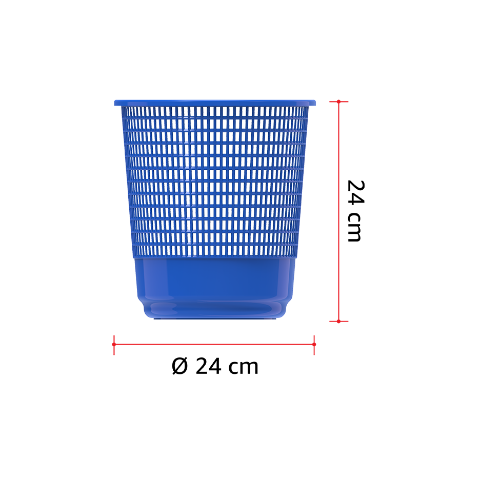 9L Round Waste Paper Basket