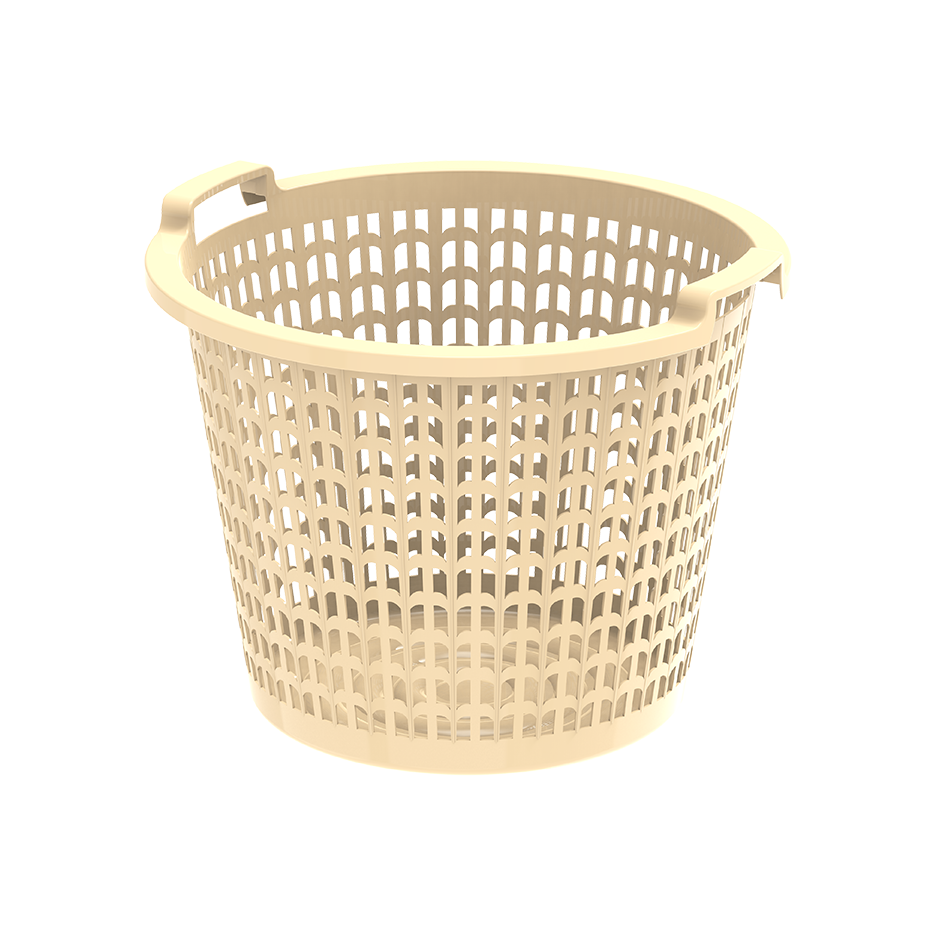 Wide online laundry basket