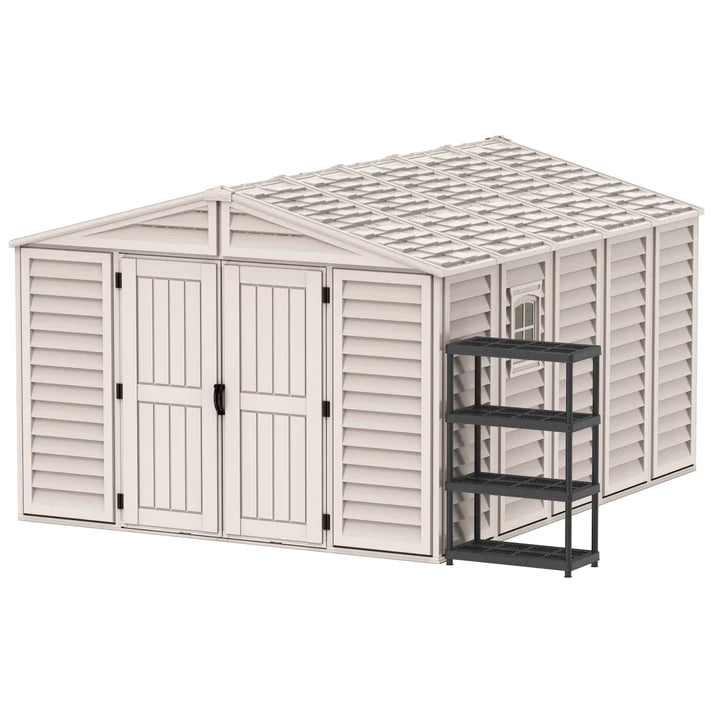 10.5x13ft Our and Garden Storage Shed