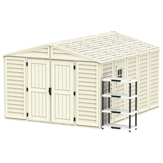 10.5x13ft Our and Garden Storage Shed