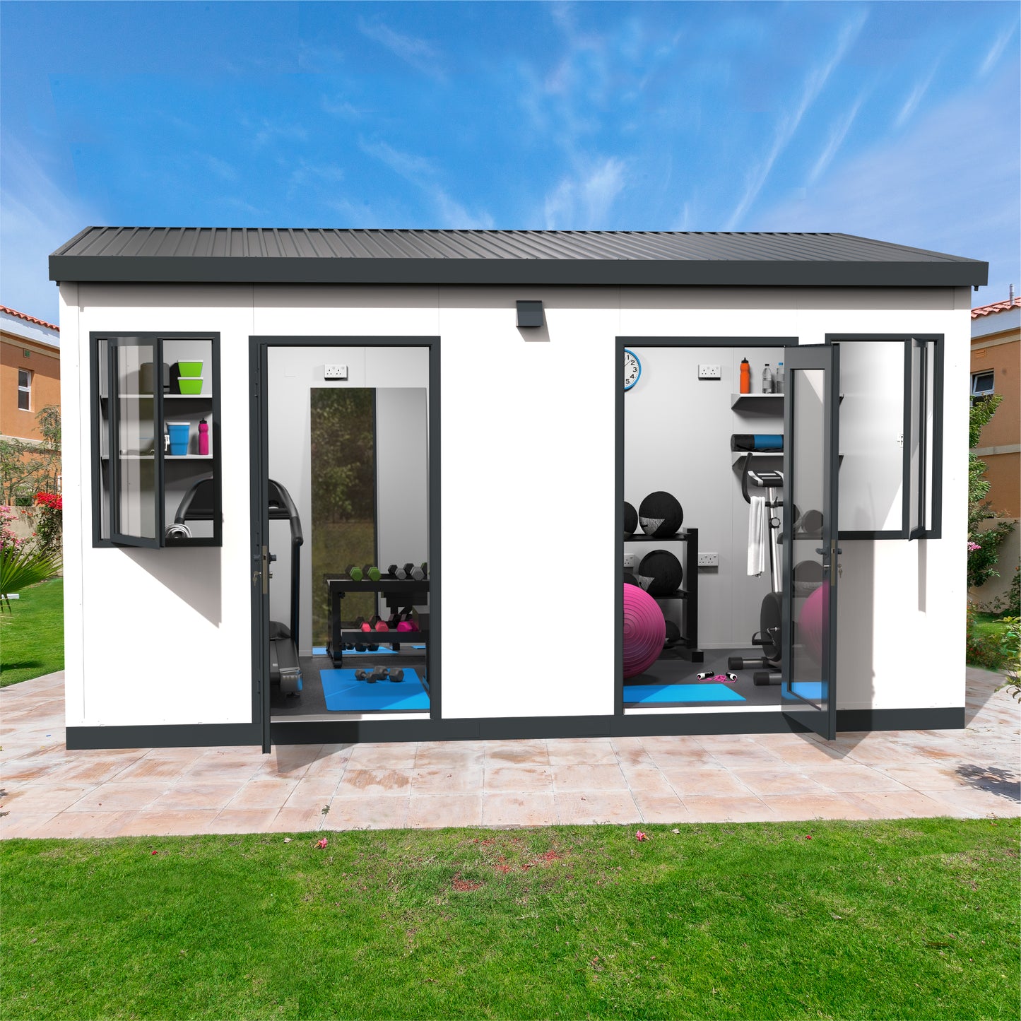 BOSS Homes 8.5x17ft Prefabricated Tiny House- Cosmoplast