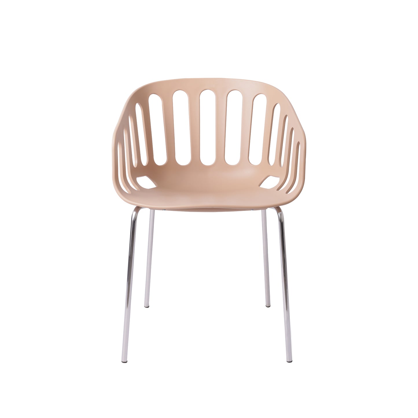 Basket Dining Chair, Coffee Color
