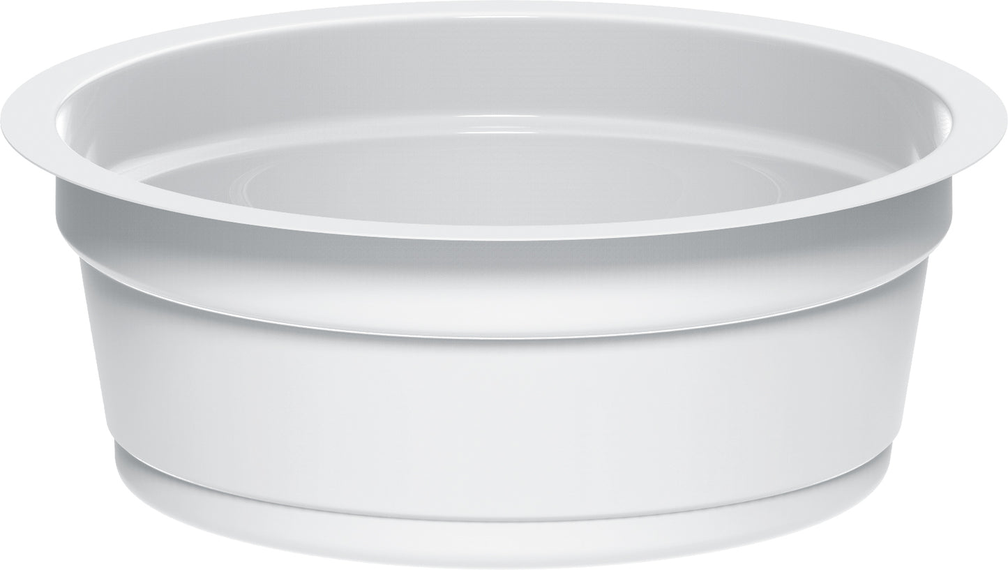 CD12 White Container + White Lid