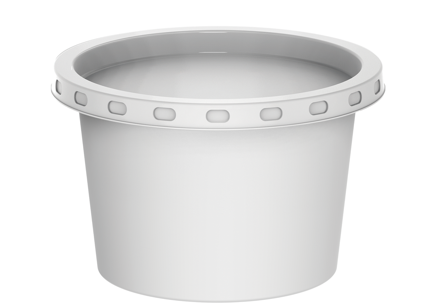 100 ml Pack of 40 CE10 White Sauce Cups with White Lids