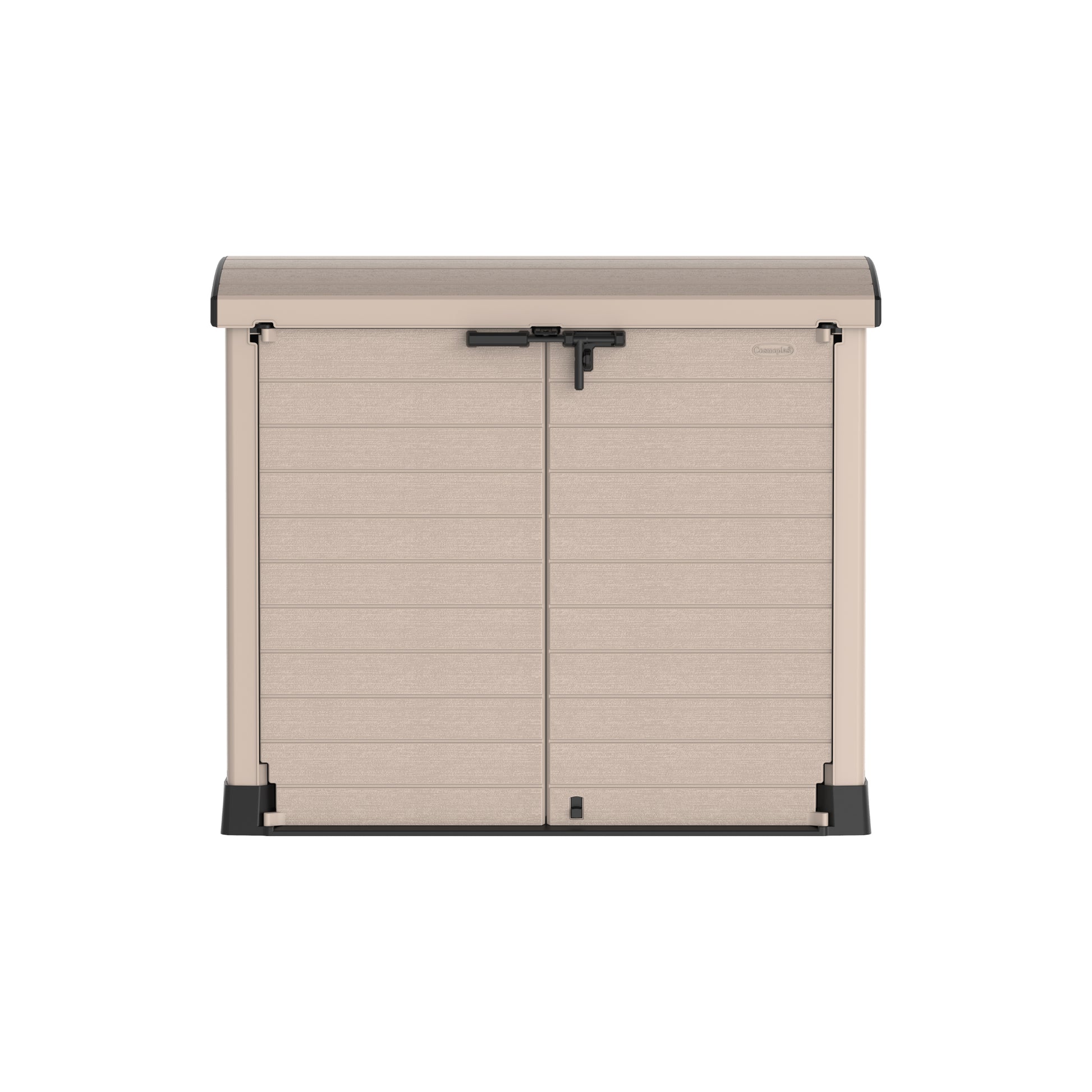 waste bin 1200L Small Storage Shed with Arc Lid- Cosmoplast