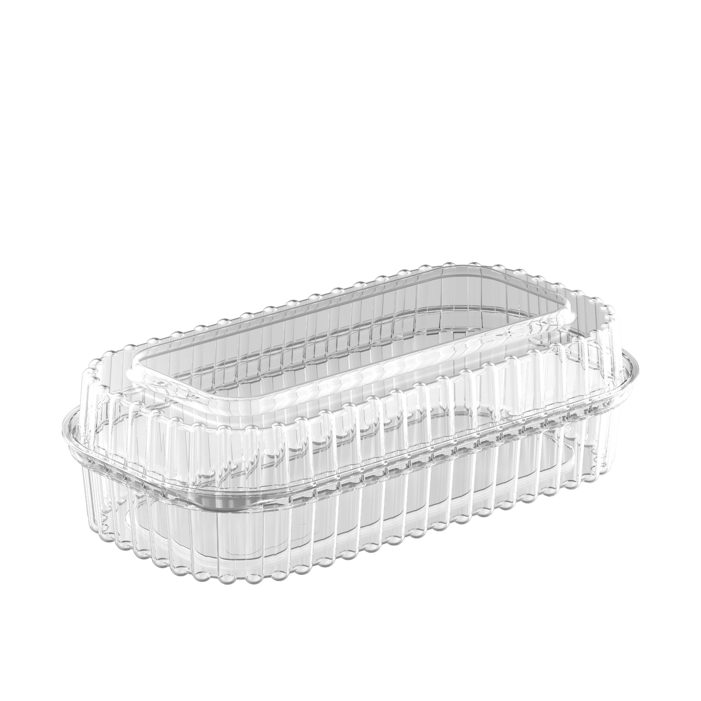 36 oz Medium Bakery Plastic Container Carton of 200