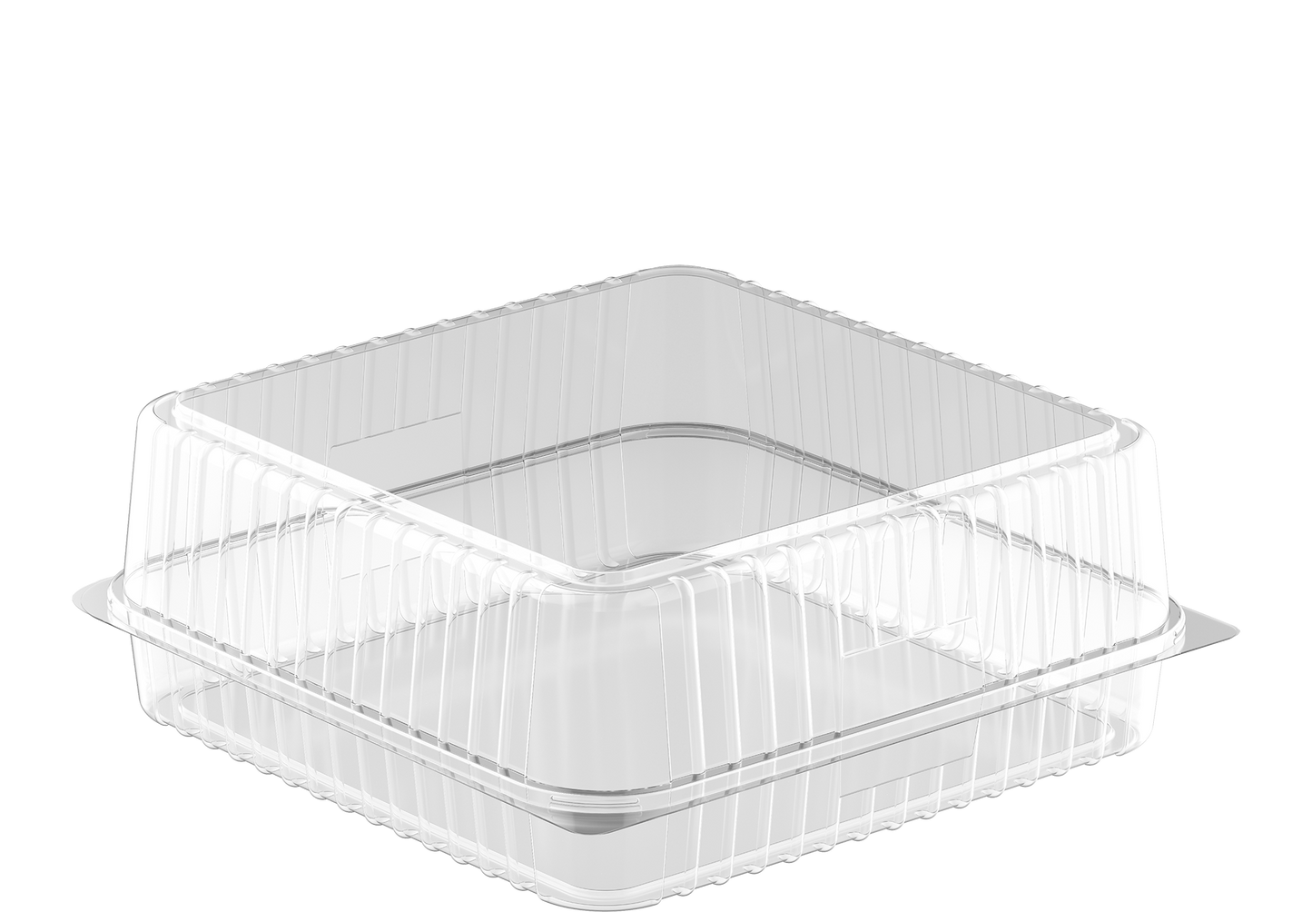 Medium Cake Plastic Containers Pack of 10