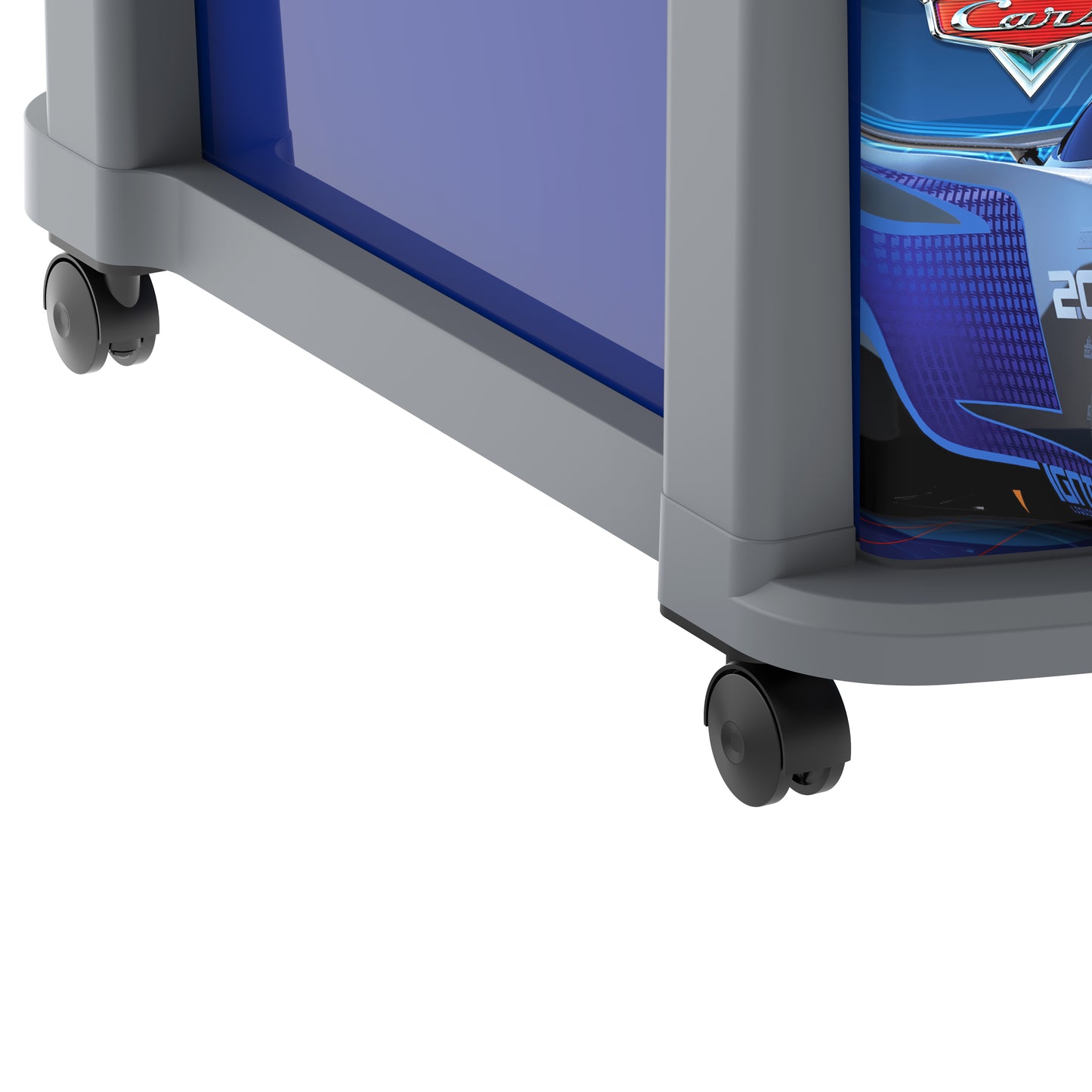 lightning mcqueen 3 drawers cabinet