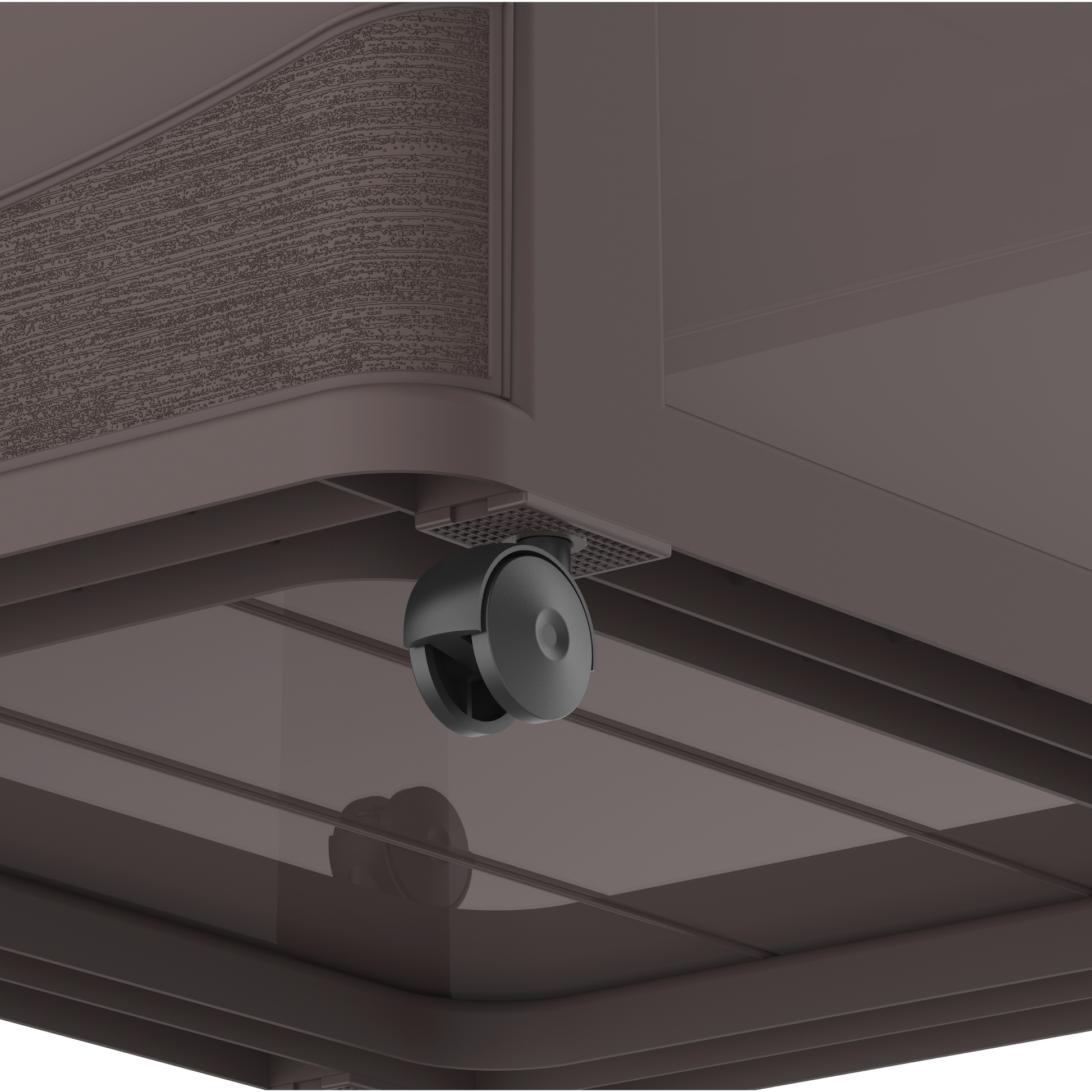 5 Tiers Storage Cabinet with Drawers & Wheels