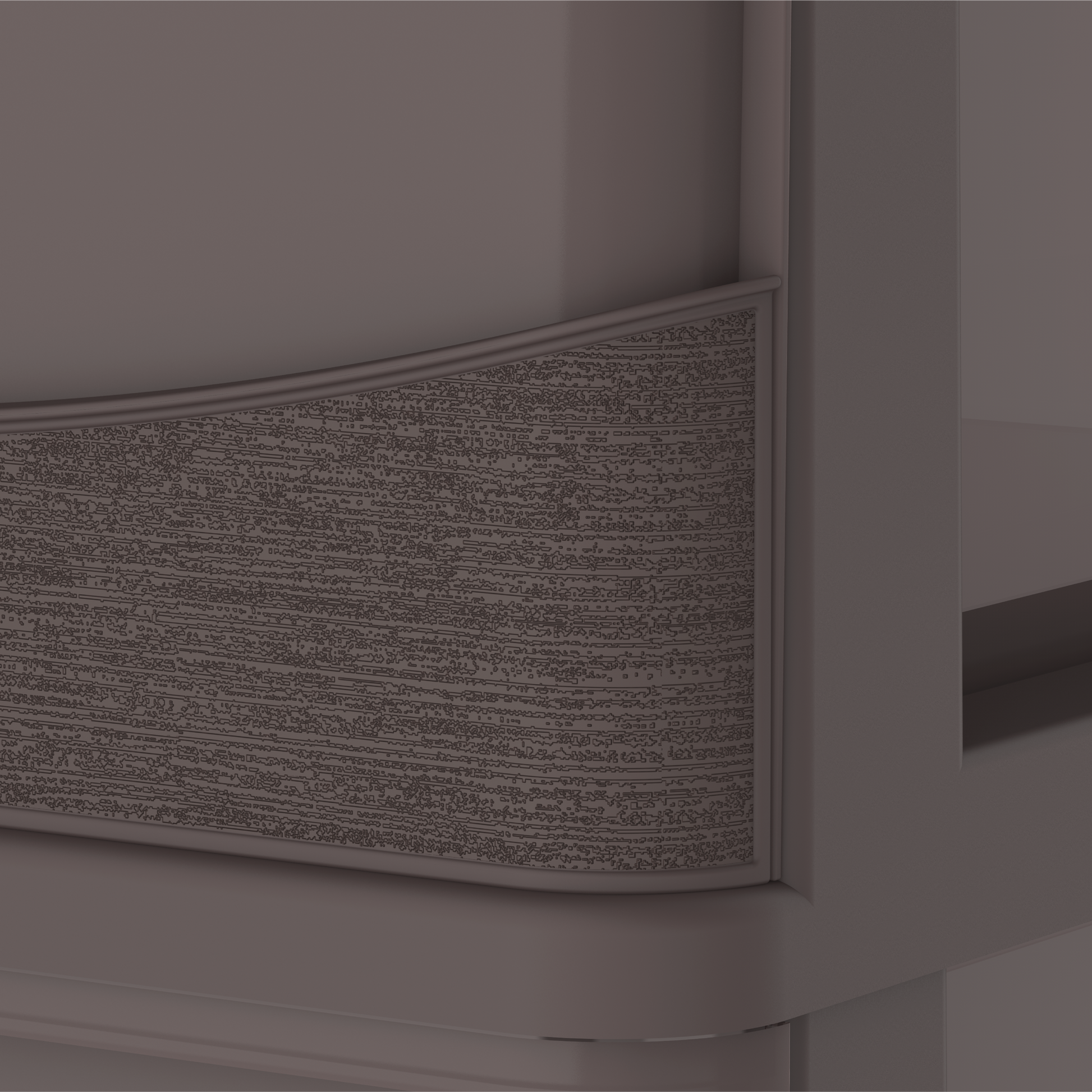 5 Tiers Storage Cabinet with Drawers & Wheels