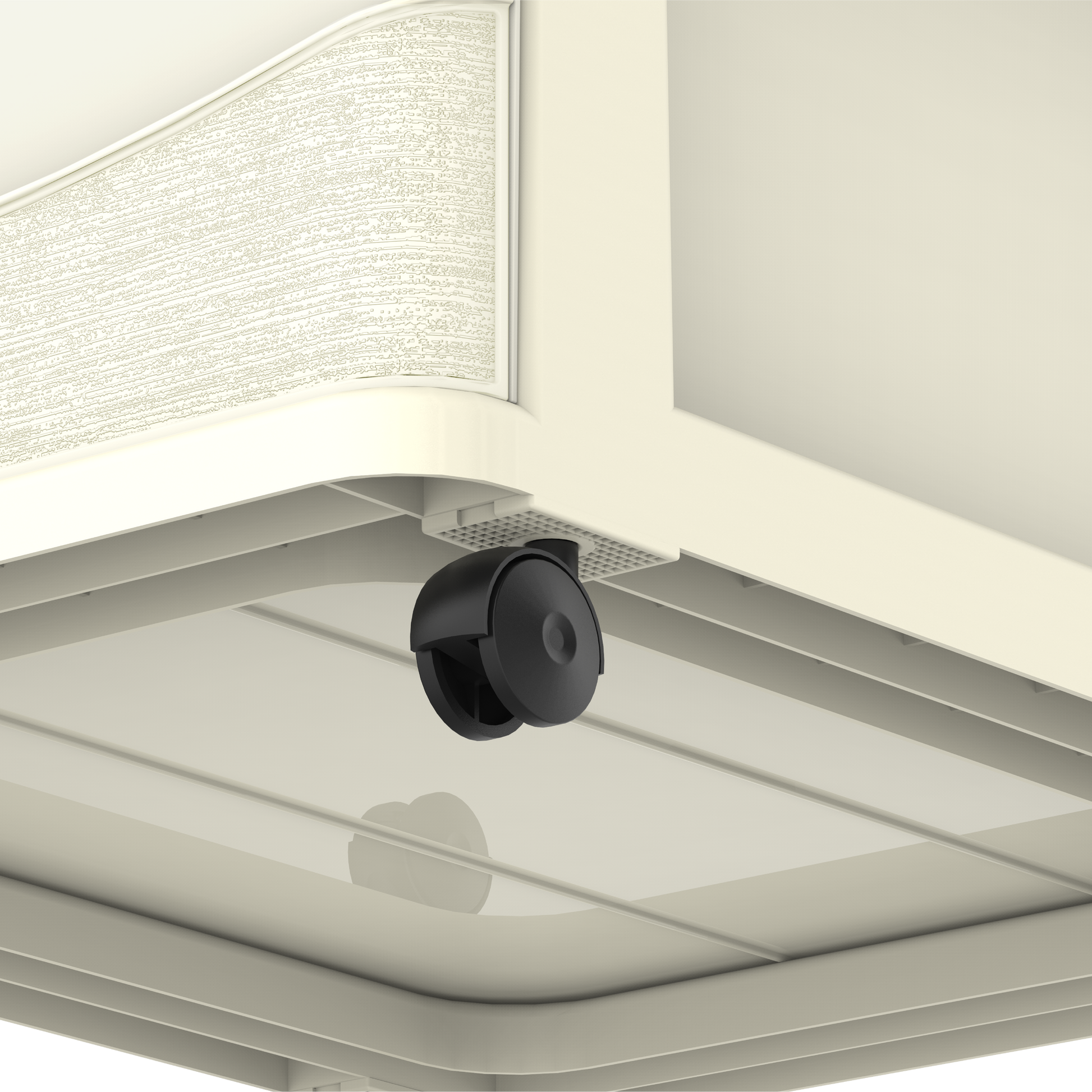 5 Tiers Storage Cabinet with Drawers & Wheels