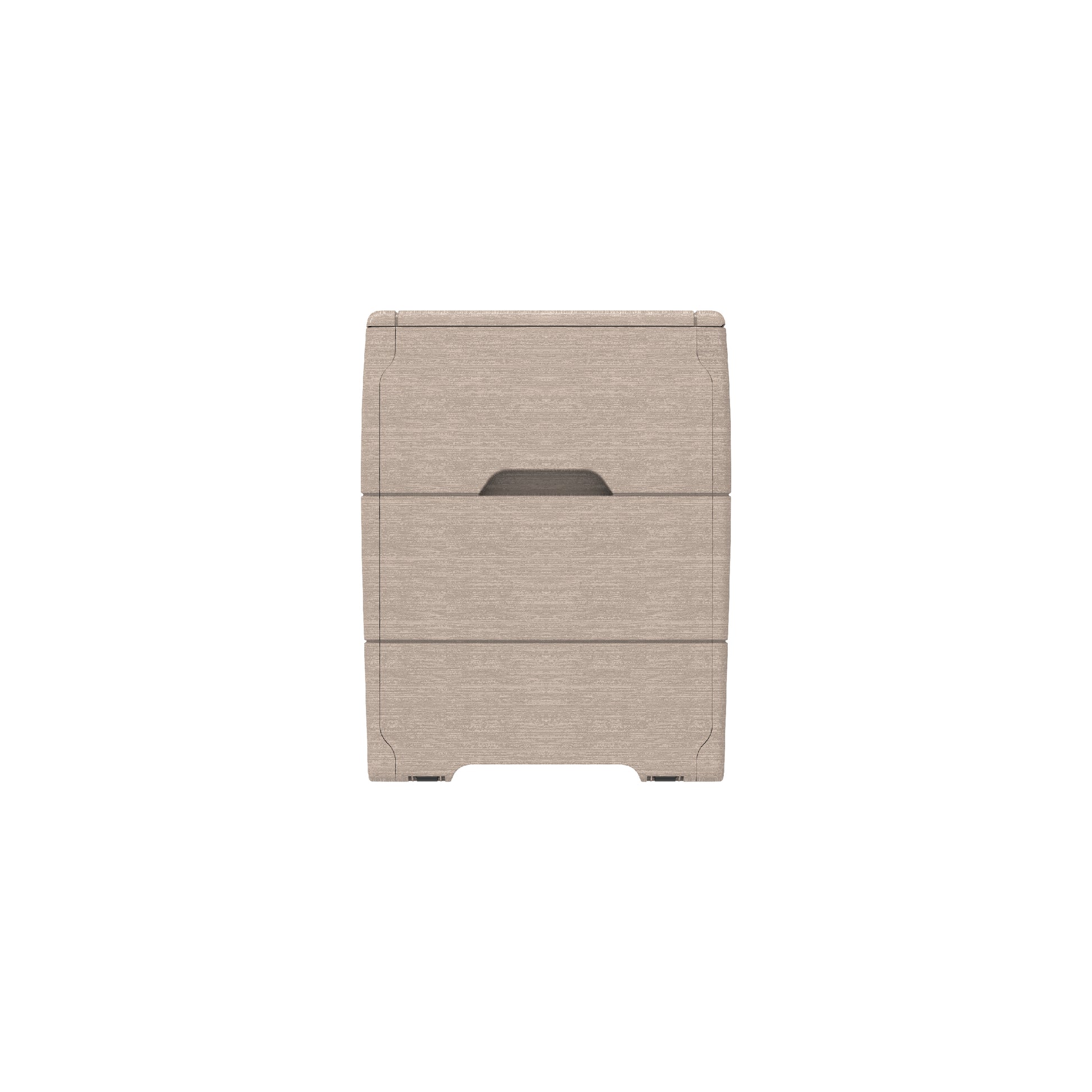 Cedargrain Resin Storage Deck Box 270L- Cosmoplast UAE