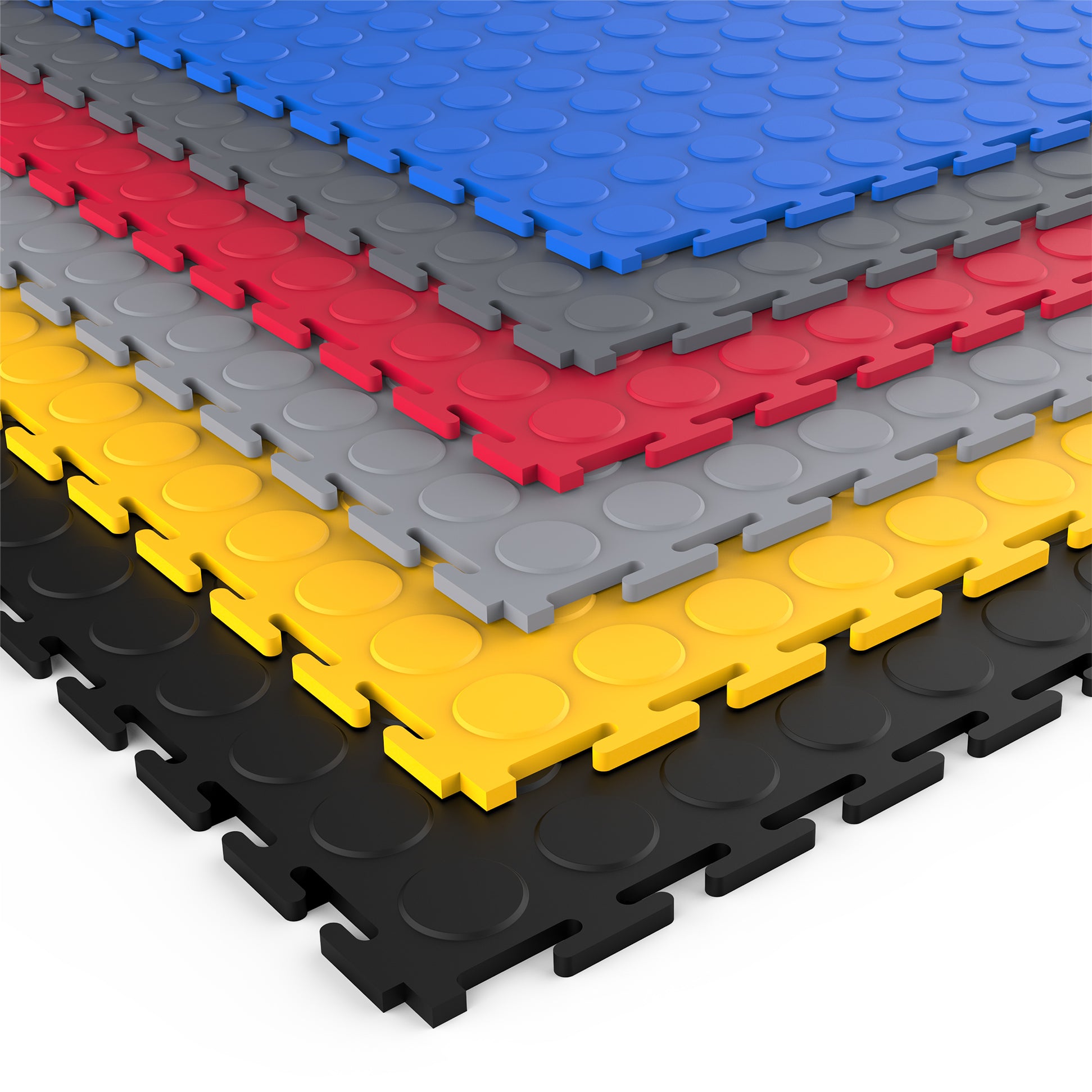 Cosmoplast 51 cm Modular PVC Floor Flexi Tiles