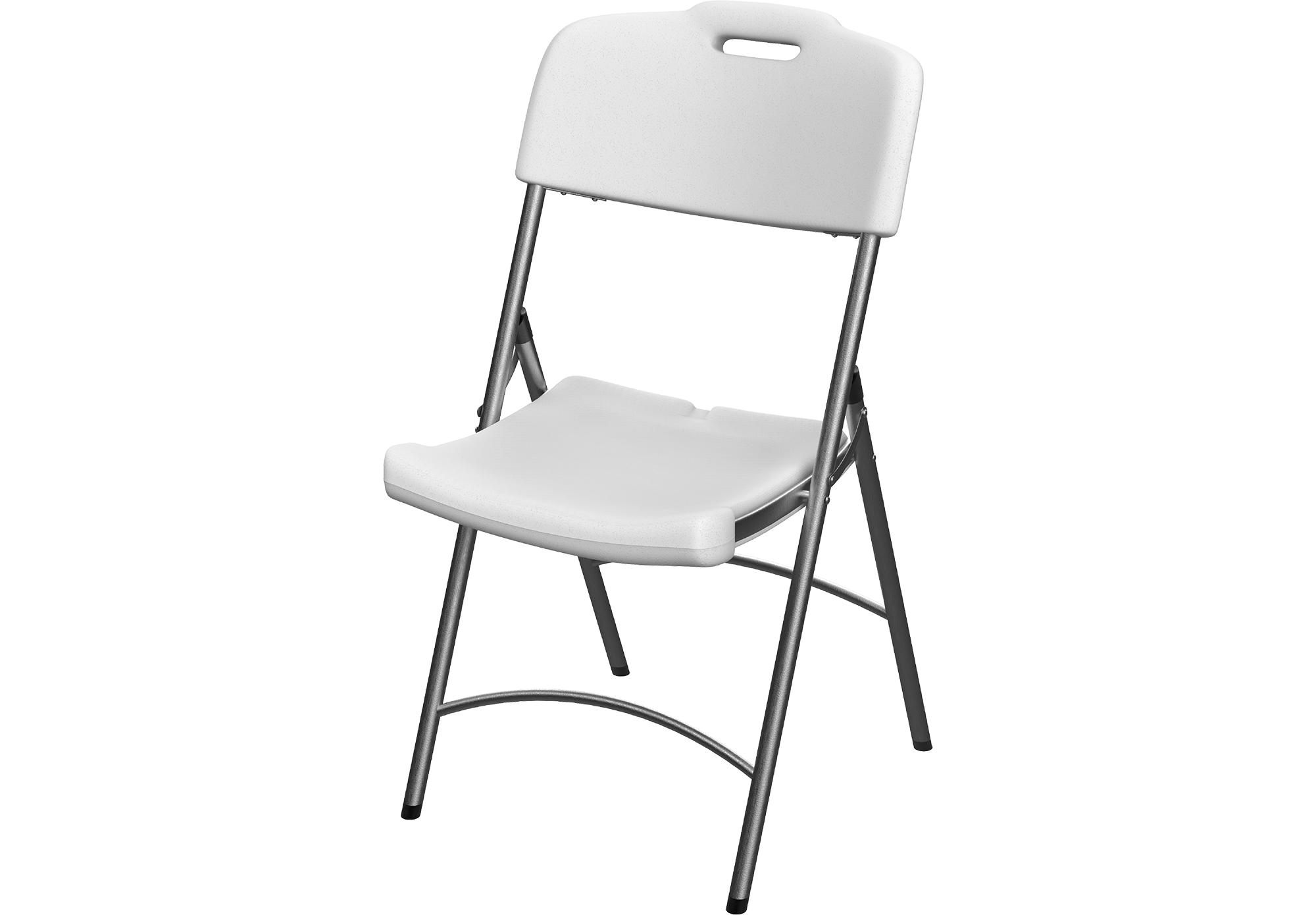 Cosmoplast Plastic Folding Chair with Steel Legs Cosmoplast UAE