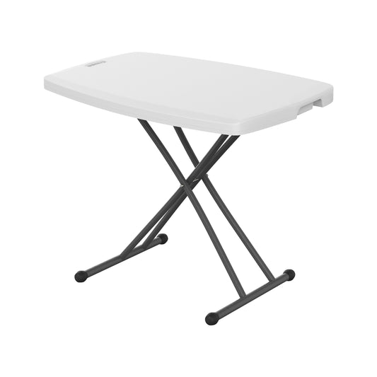 Adjustable Folding Table with Steel Legs