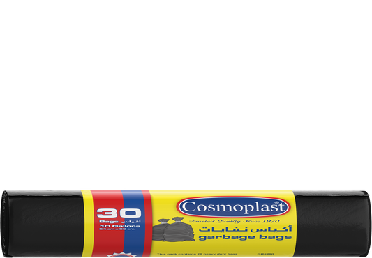 أكياس نفايات 10 جالون 54 × 60 سم
