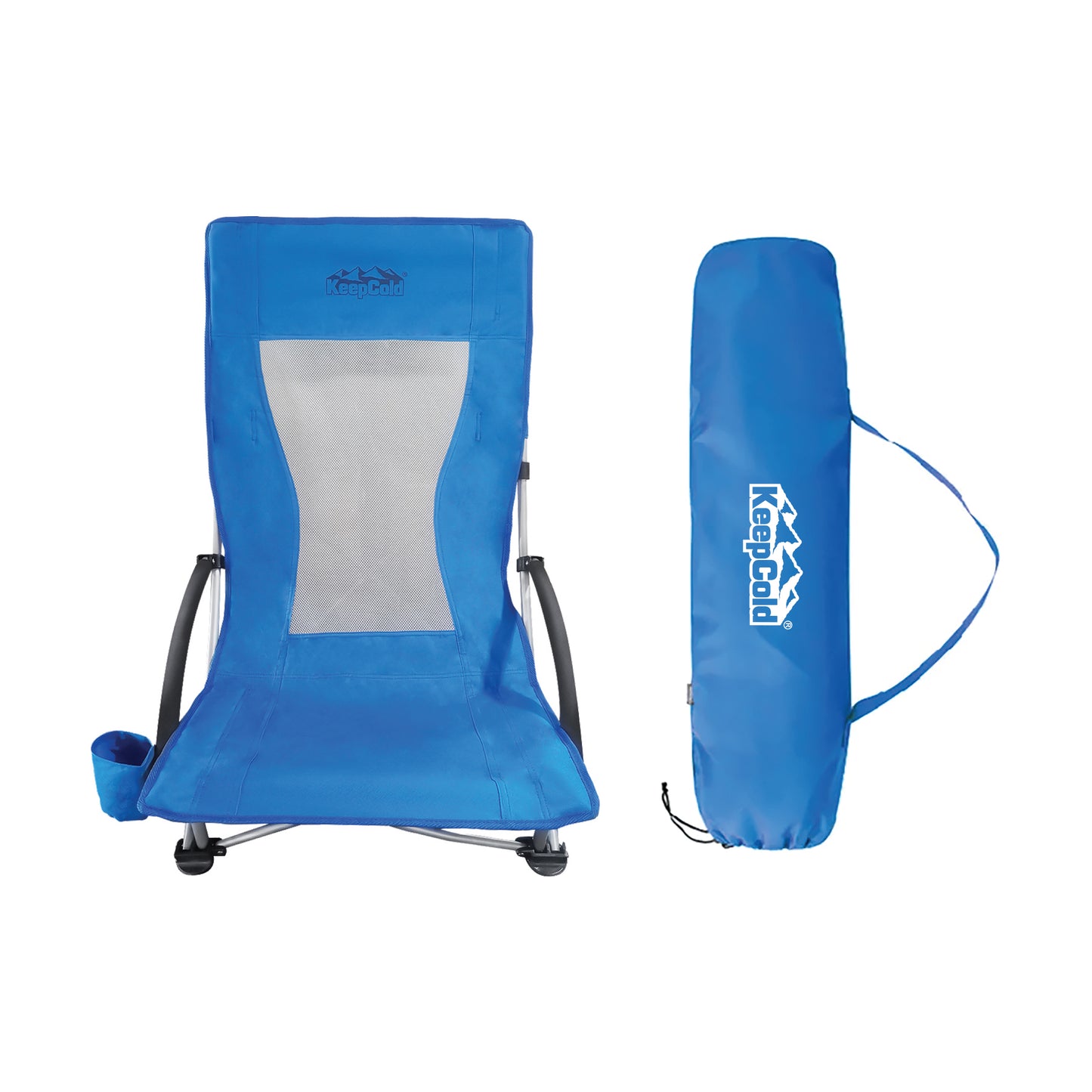 Cosmoplast Camping Chair with Armrest
