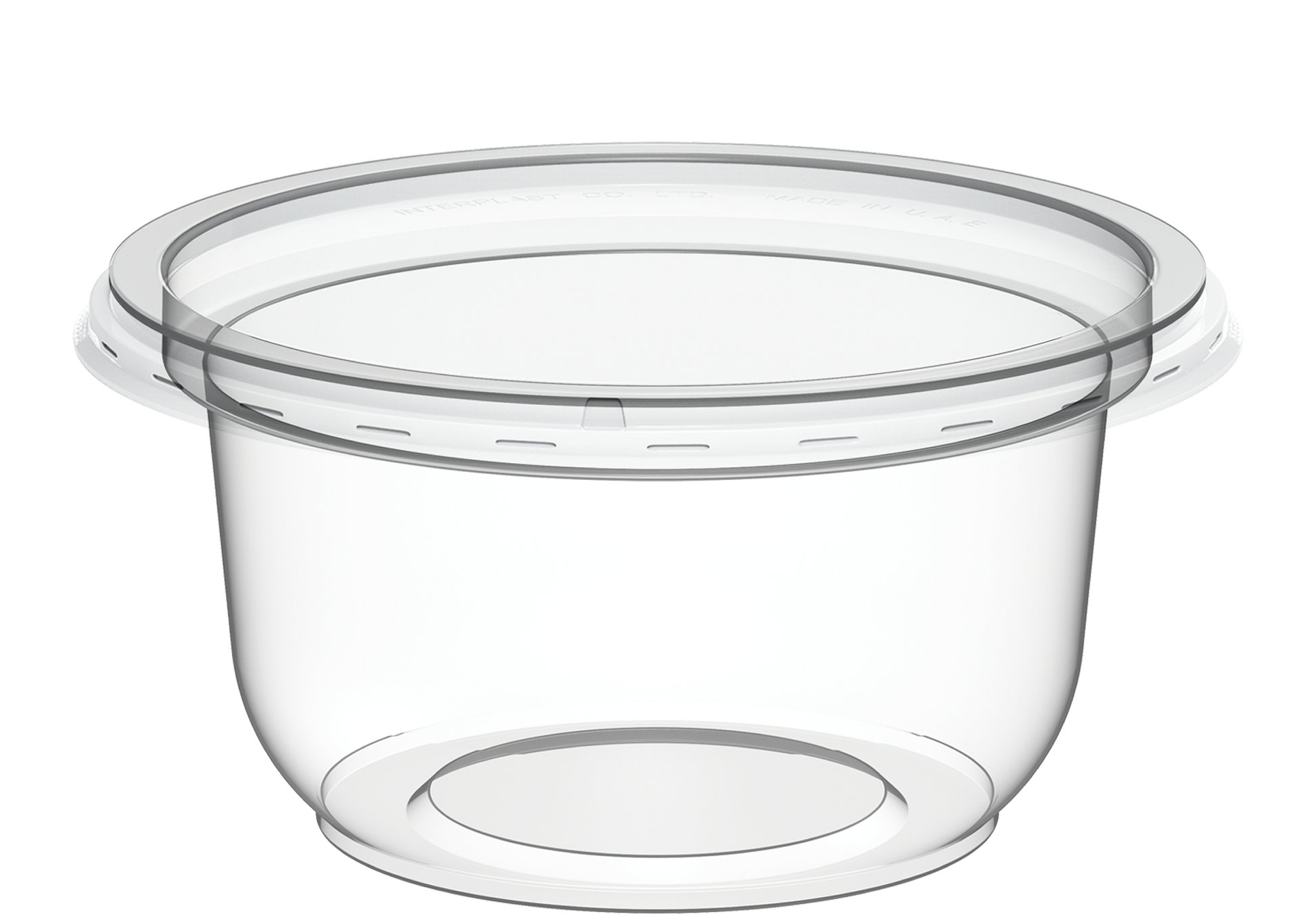 750 ml Pack of 10 Black Microwave Containers with Clear Lids