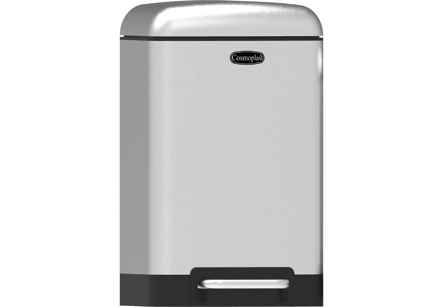 Cosmoplast UAE Steel Waste Bin with Pedal
