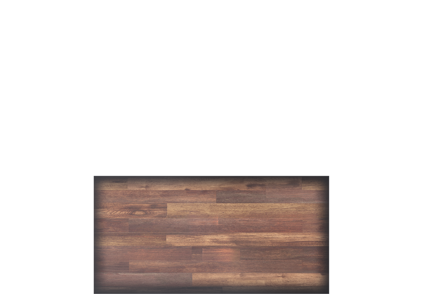 Wood Workbench with Wheels & Steel Frame