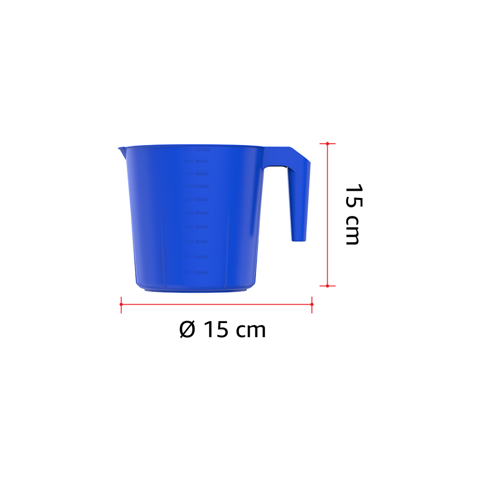 2L Plastic Mug