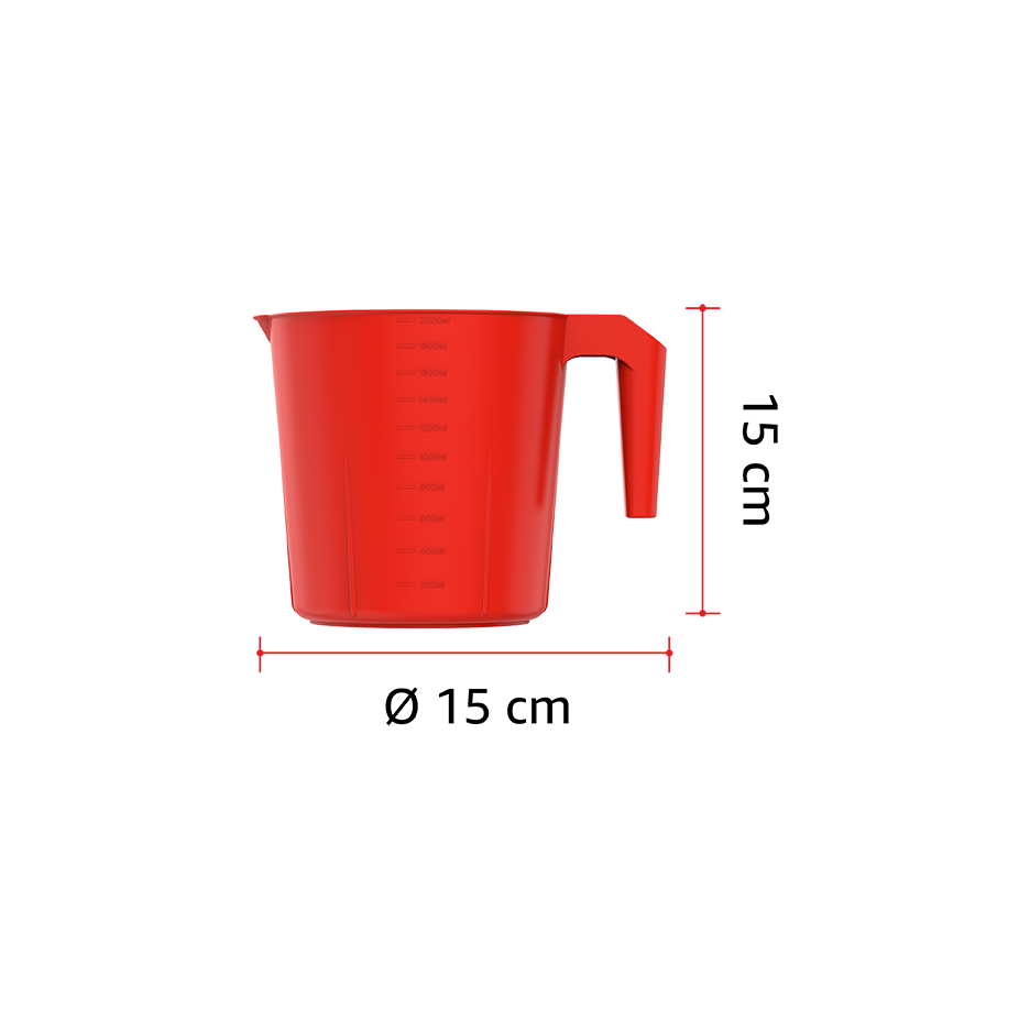 2L Plastic Mug