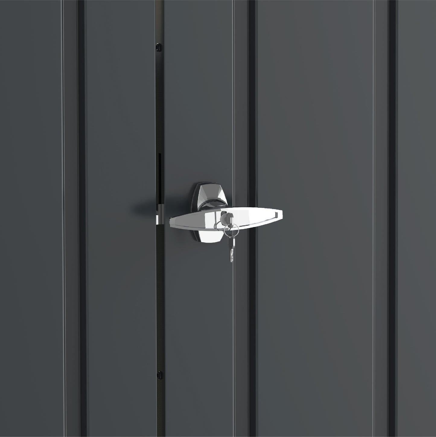 Palladium Steel High Store Lockers with Roof Garden Double Door Cabinets
