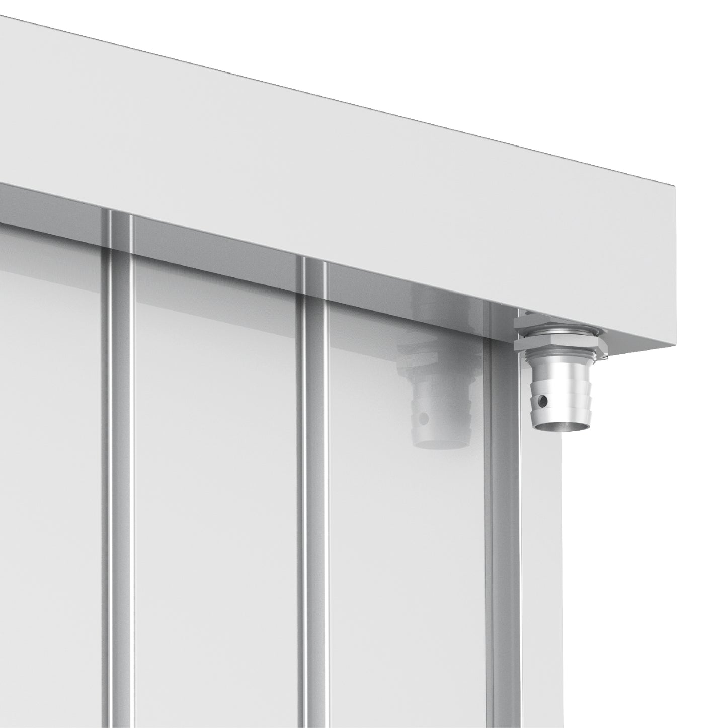Palladium Steel High Store Lockers with Roof Garden Double Door Cabinets