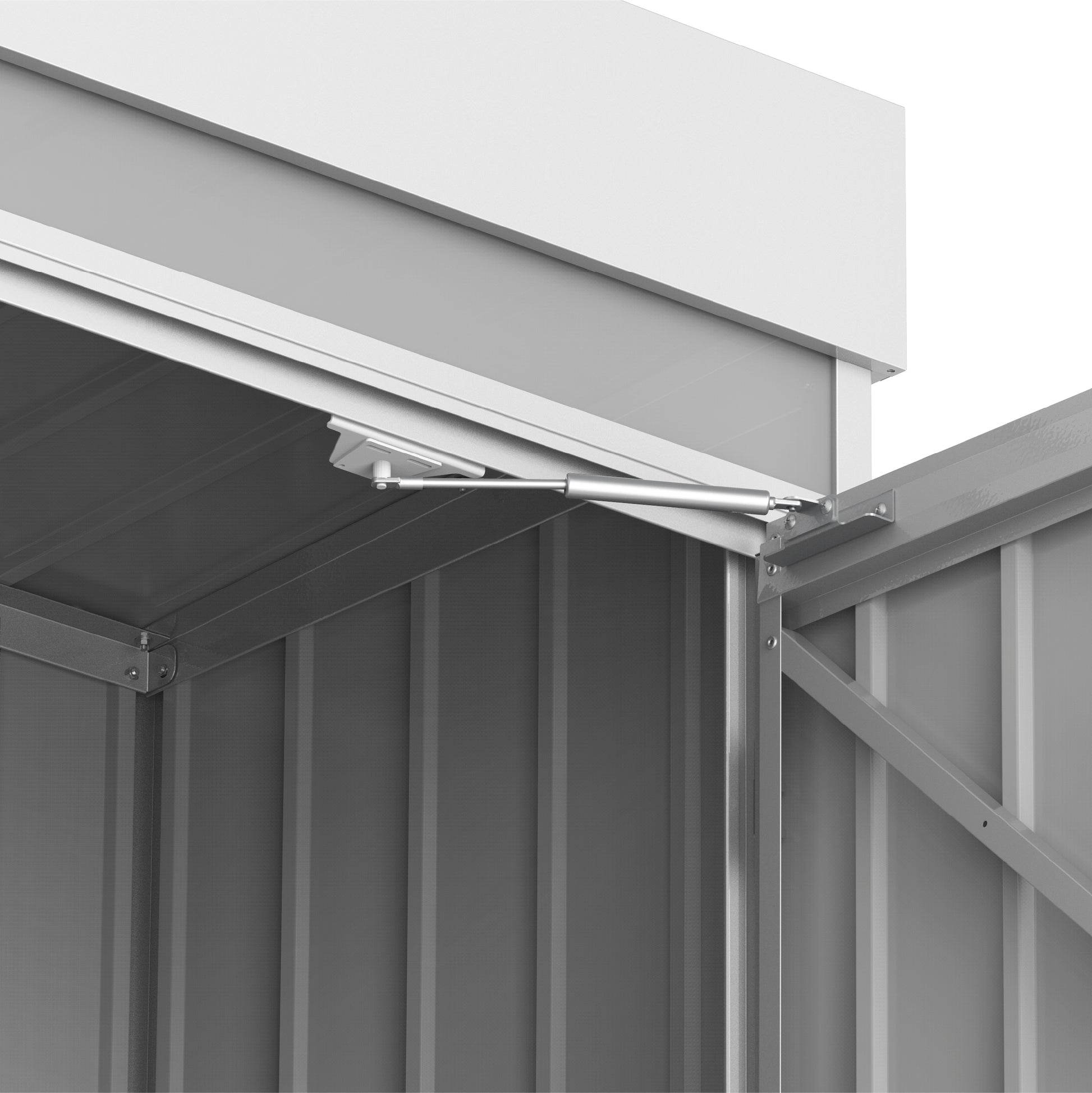 Palladium Steel High Store Lockers with Roof Garden Single Door Cabinets