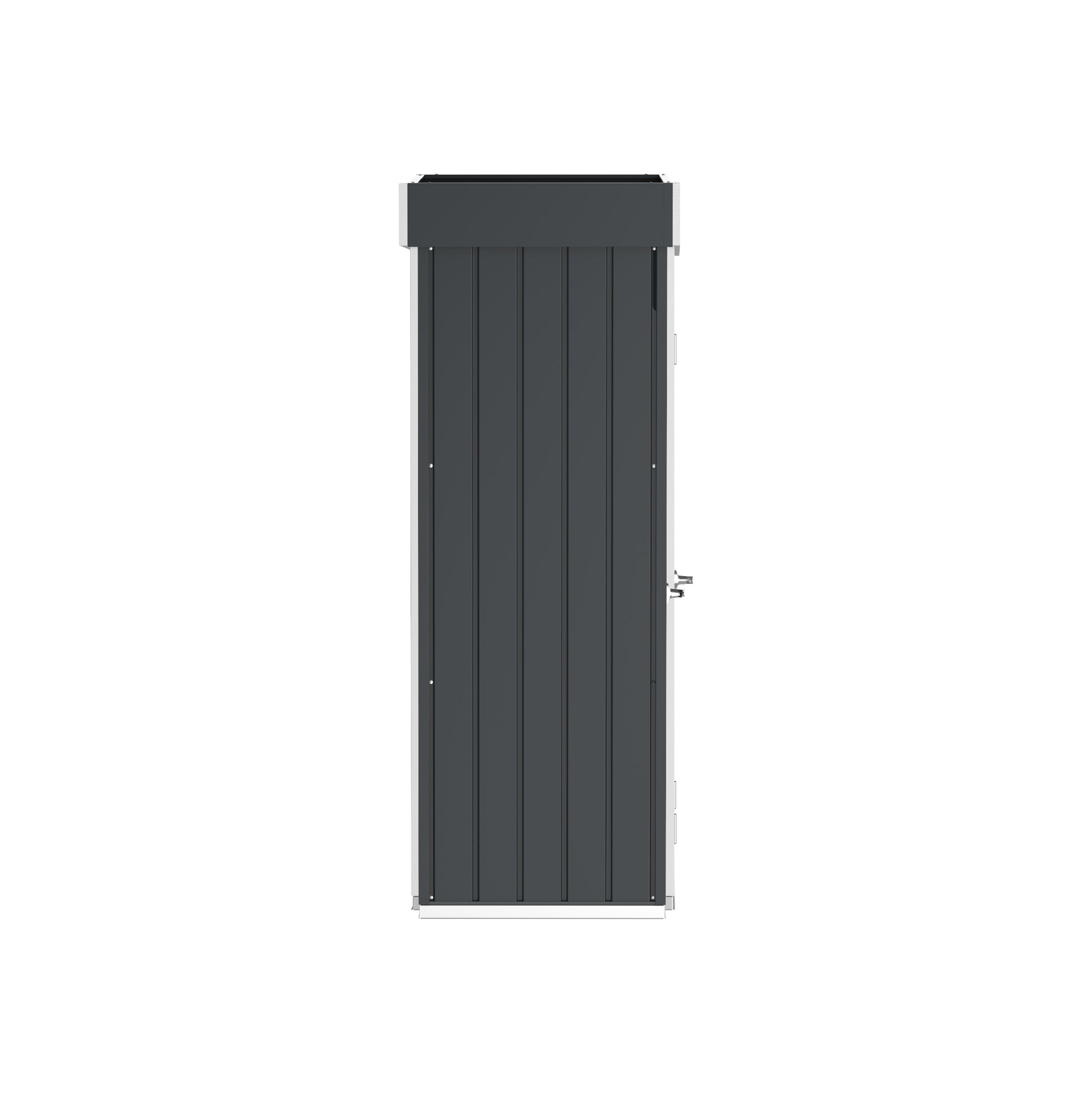 Palladium Steel High Store Lockers with Roof Garden Single Door Cabinets