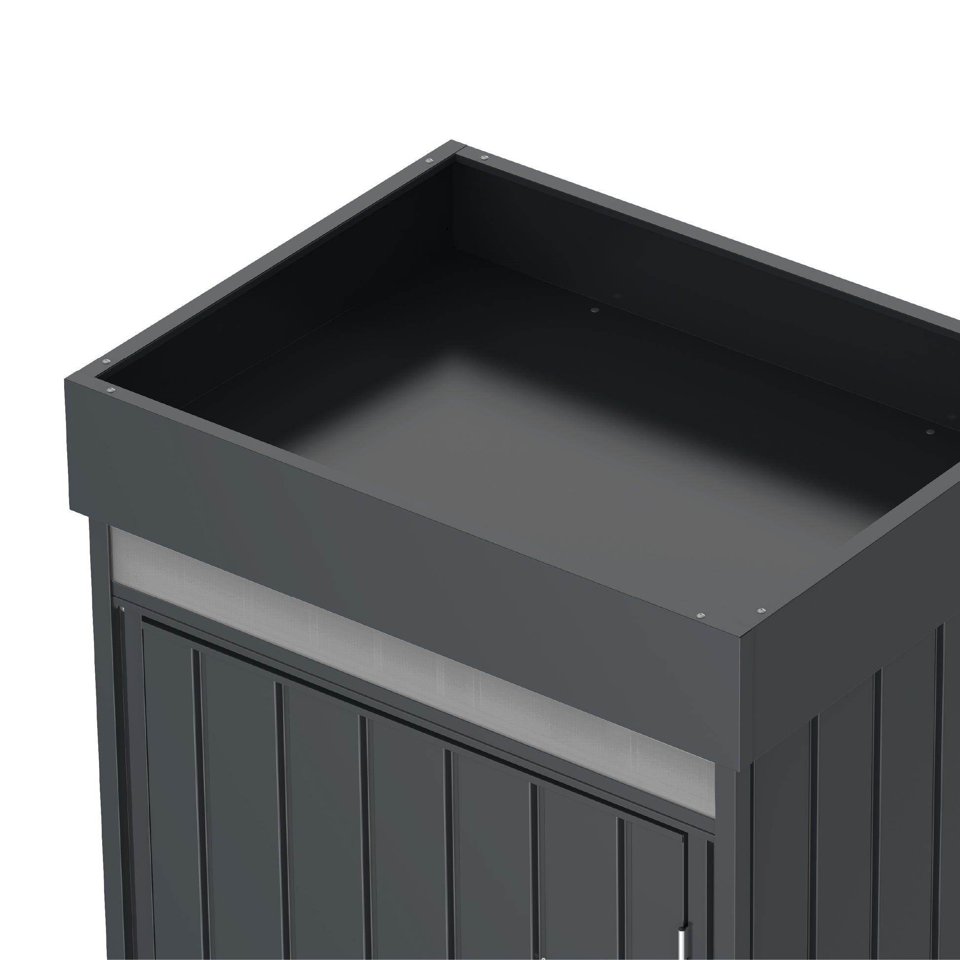 Palladium Steel High Store Lockers with Roof Garden Single Door Cabinets