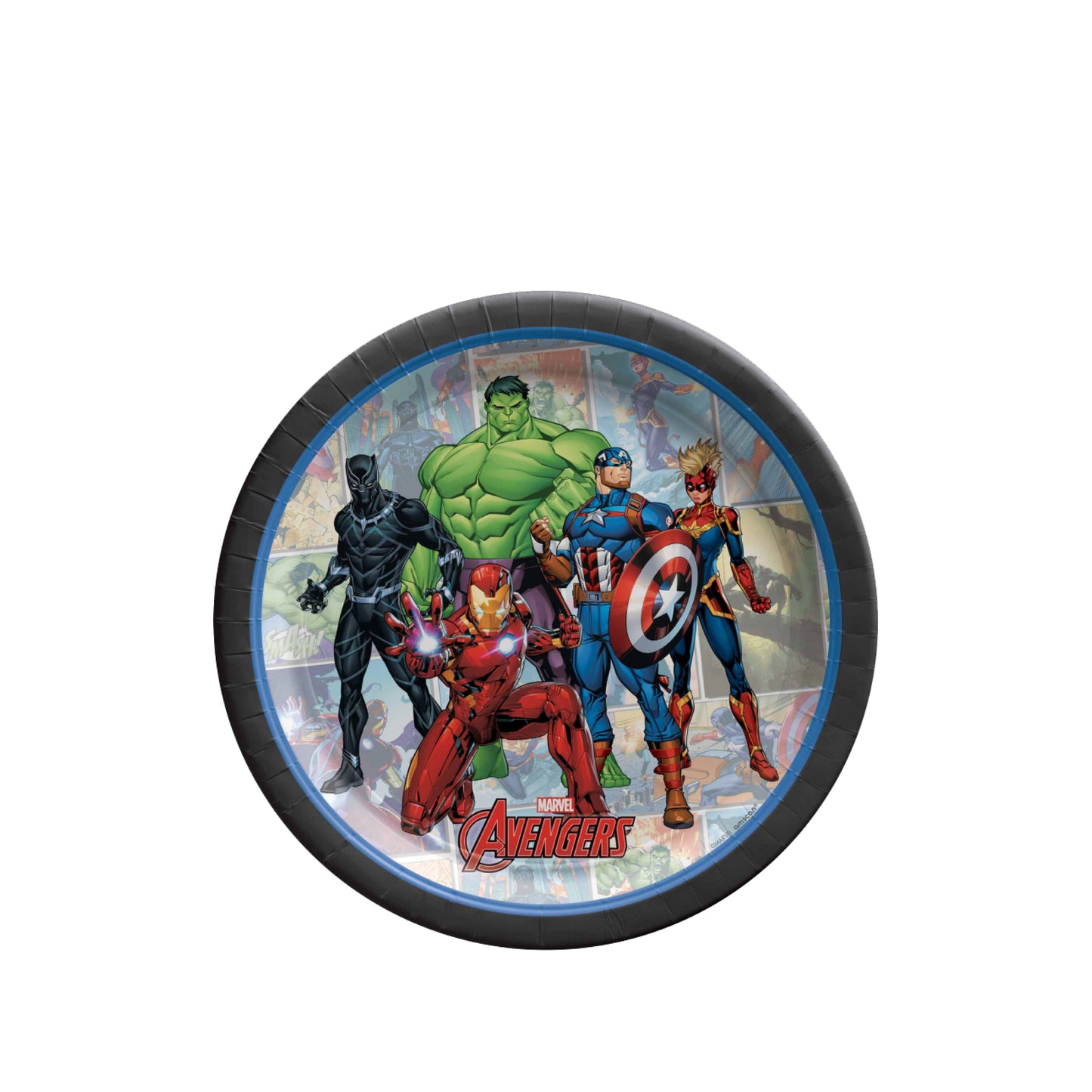 Avengers Paper Plates