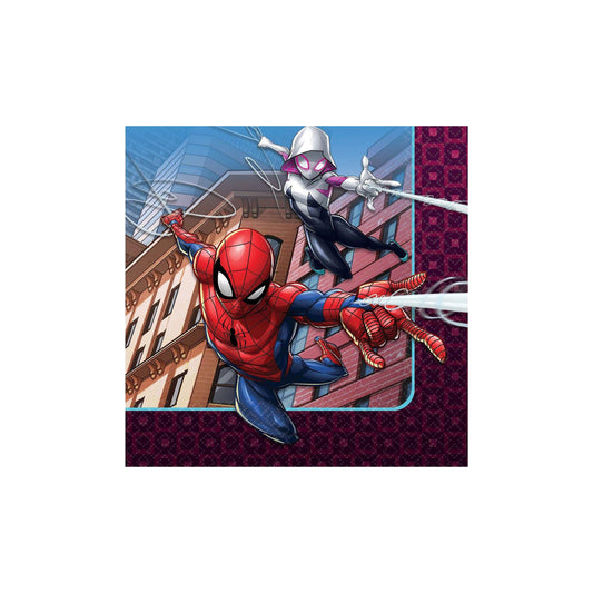 Spider-Man 33 cm Beverage Napkins Pack of 16