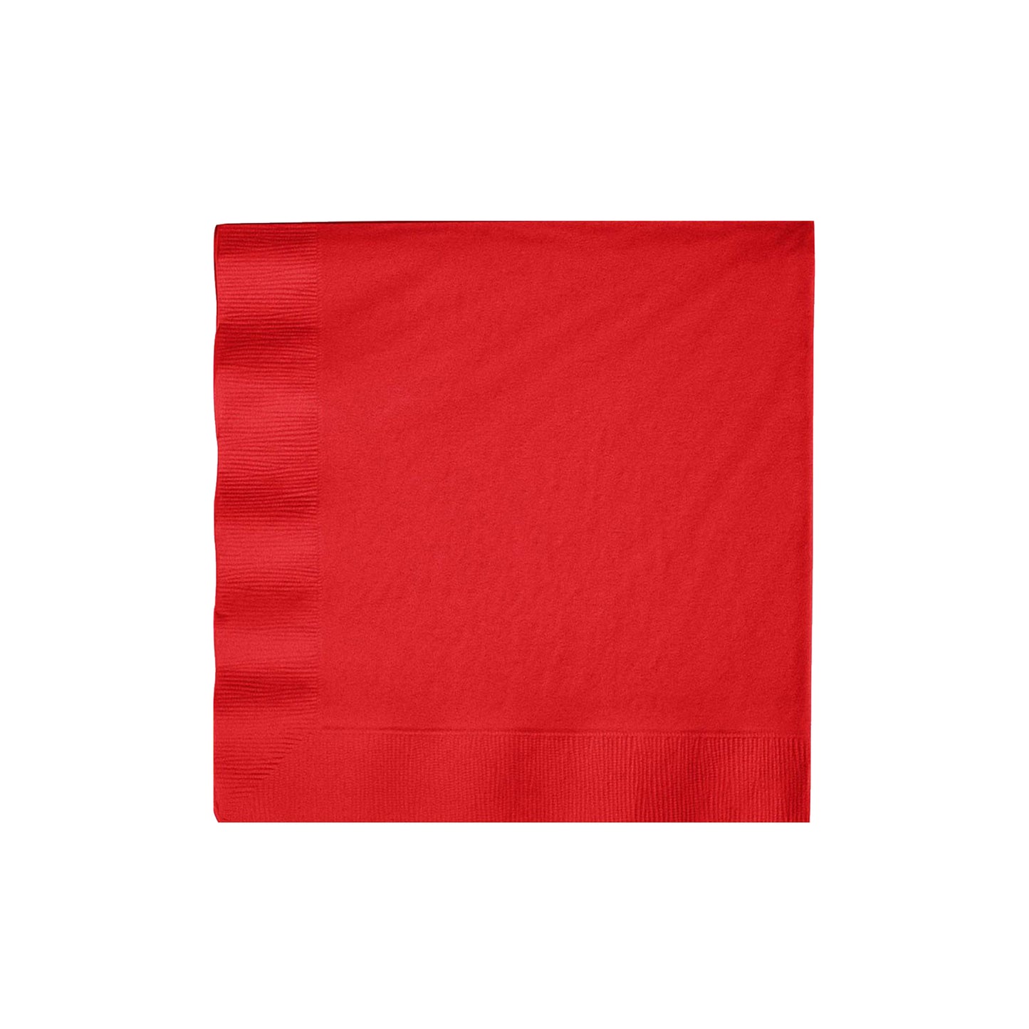 2-Ply 25 cm Lunch Napkins Red Pack of 40