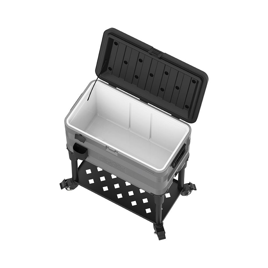KeepCold Icebox Cart with Wheels