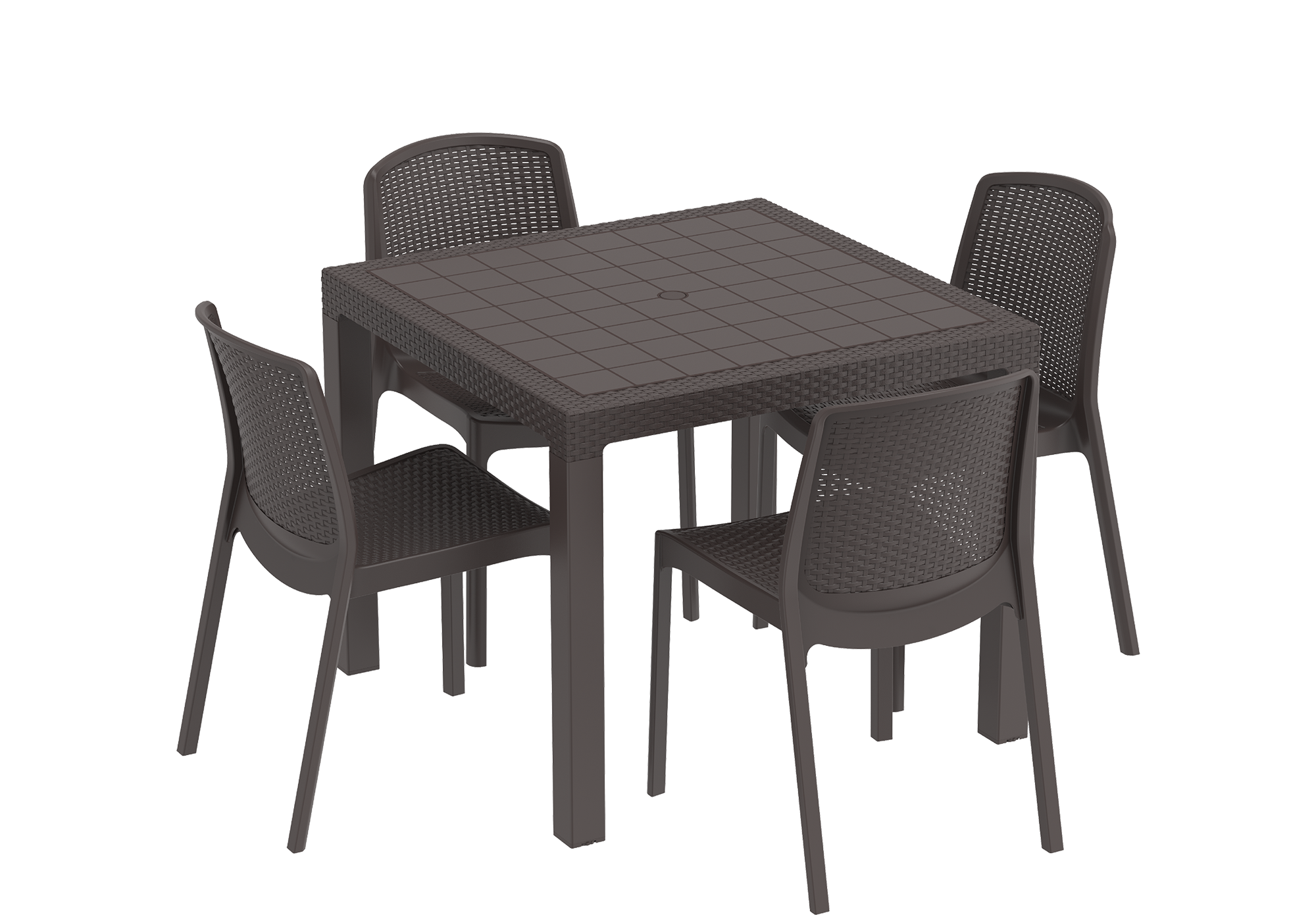 Plastic garden table and chairs set deals