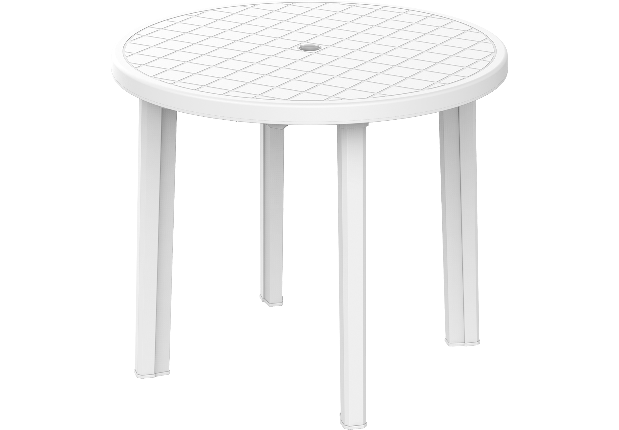 Round Garden Table 85 cm