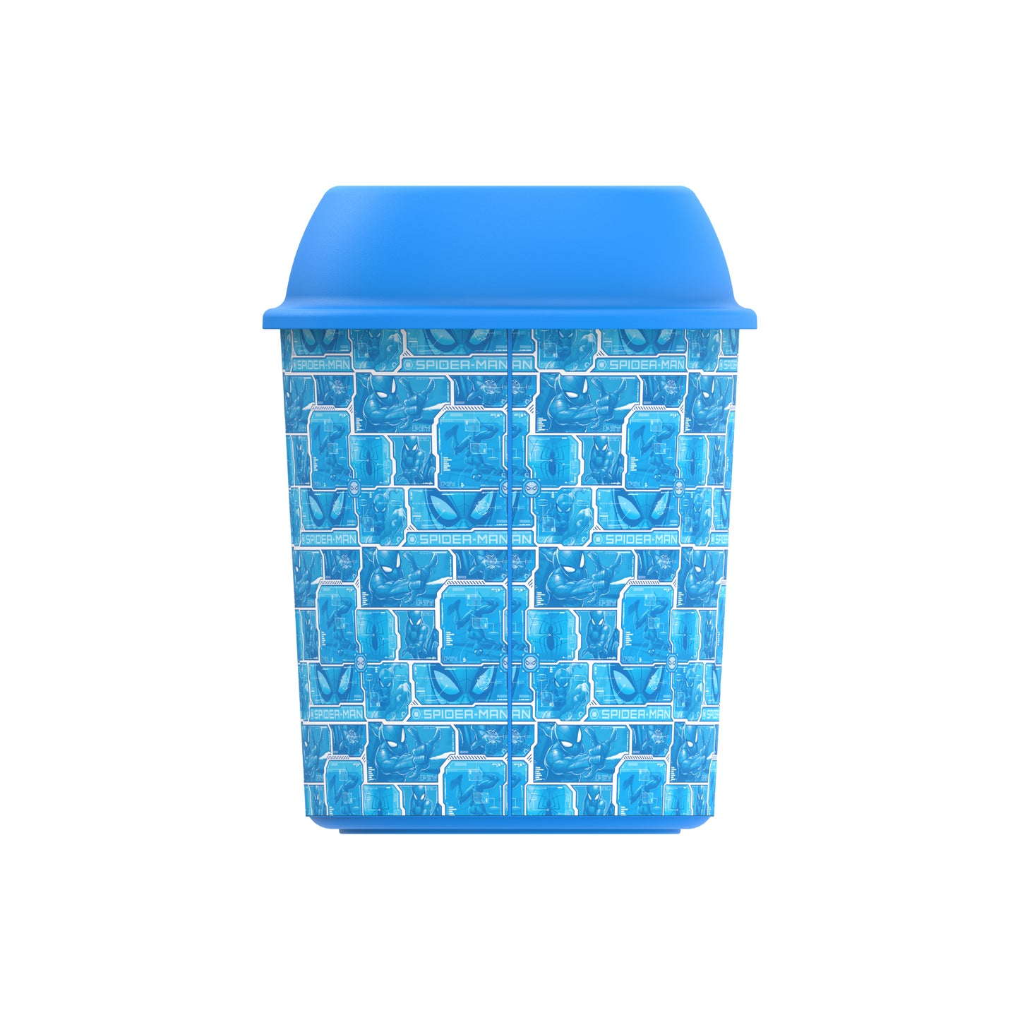 Cosmoplast Marvel Spider Man Plastic Round Dust Bin 10 Liters