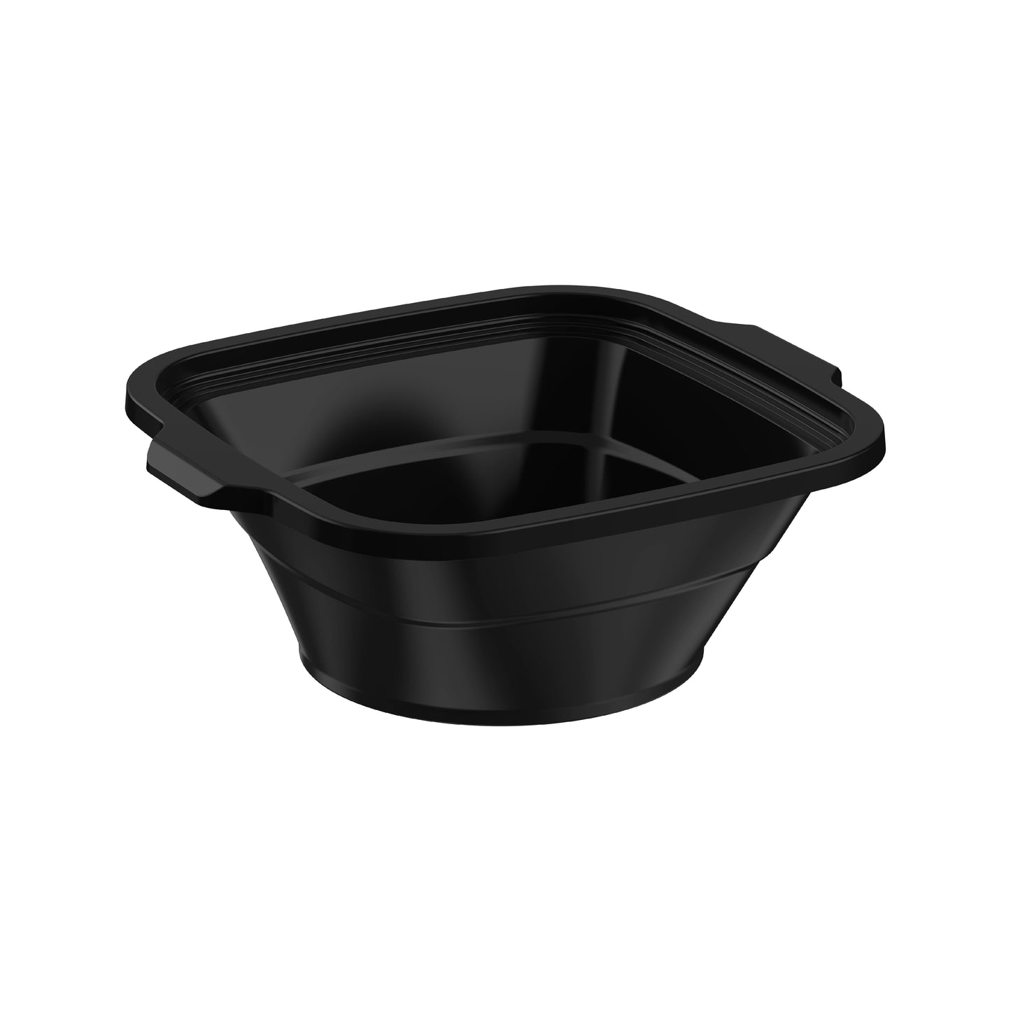 32 oz Square Microwave Bowls with Clear Lids