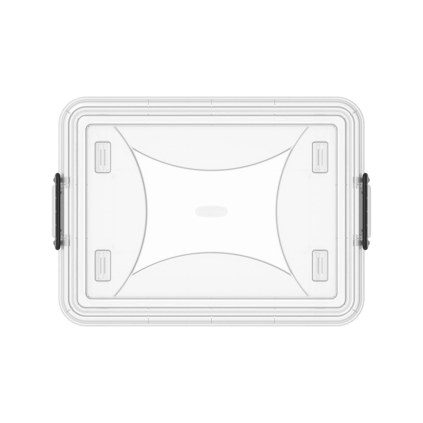 Clear Storage Plastic Box- Cosmoplast UAE