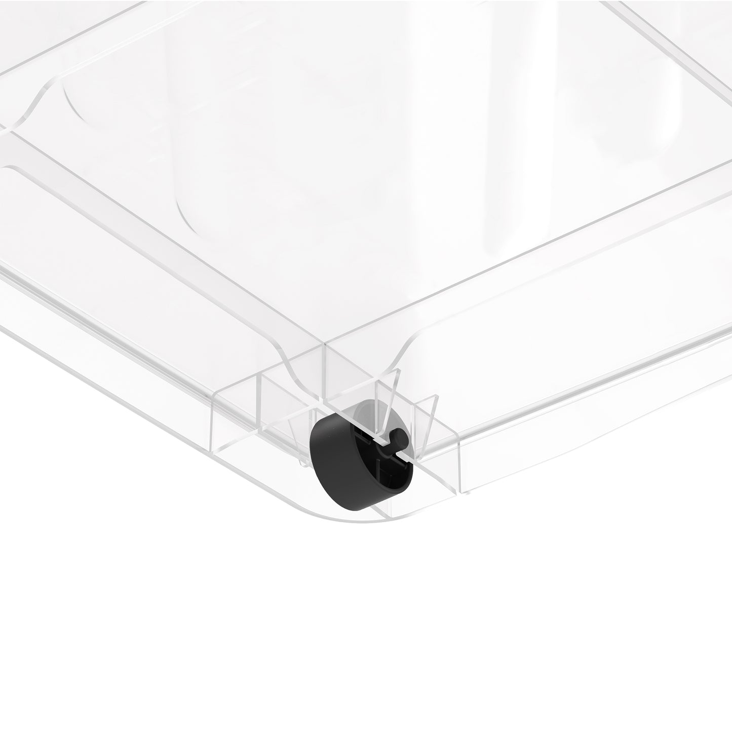 Clear Plastic Storage Box- Cosmoplast UAE