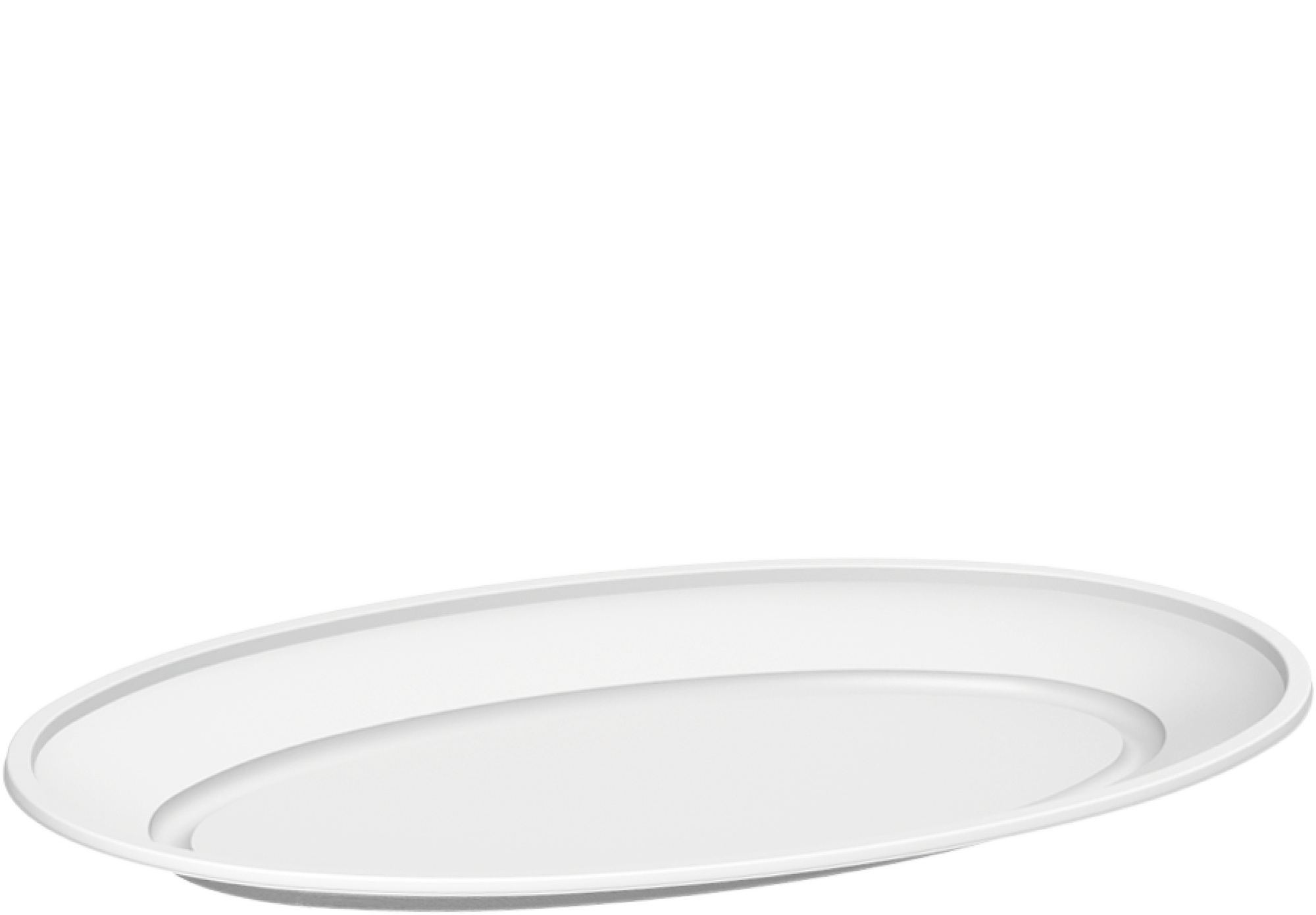 Oval plastic plates hot sale