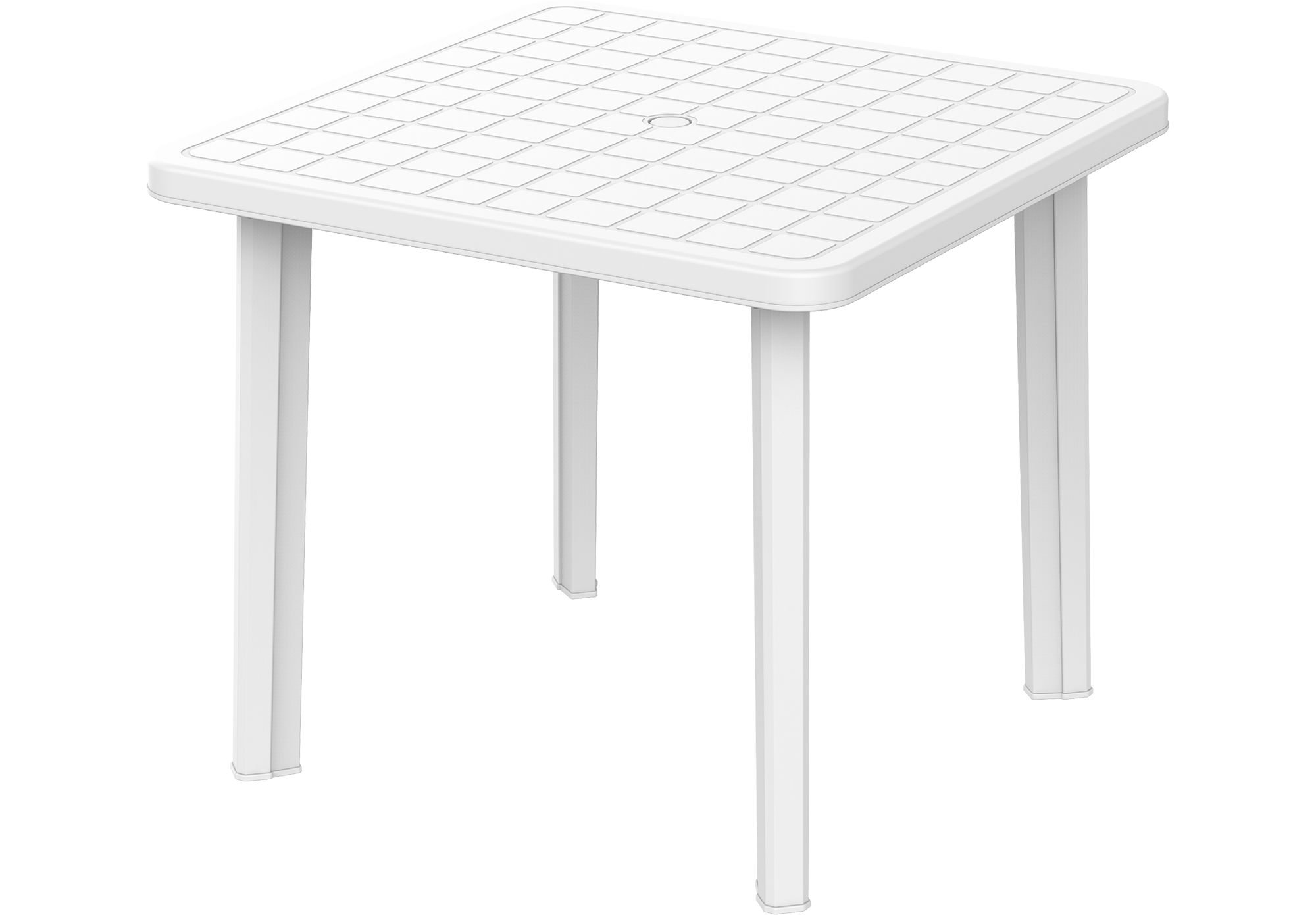 Cosmoplast Plastic Square Table 85 cm Cosmoplast UAE