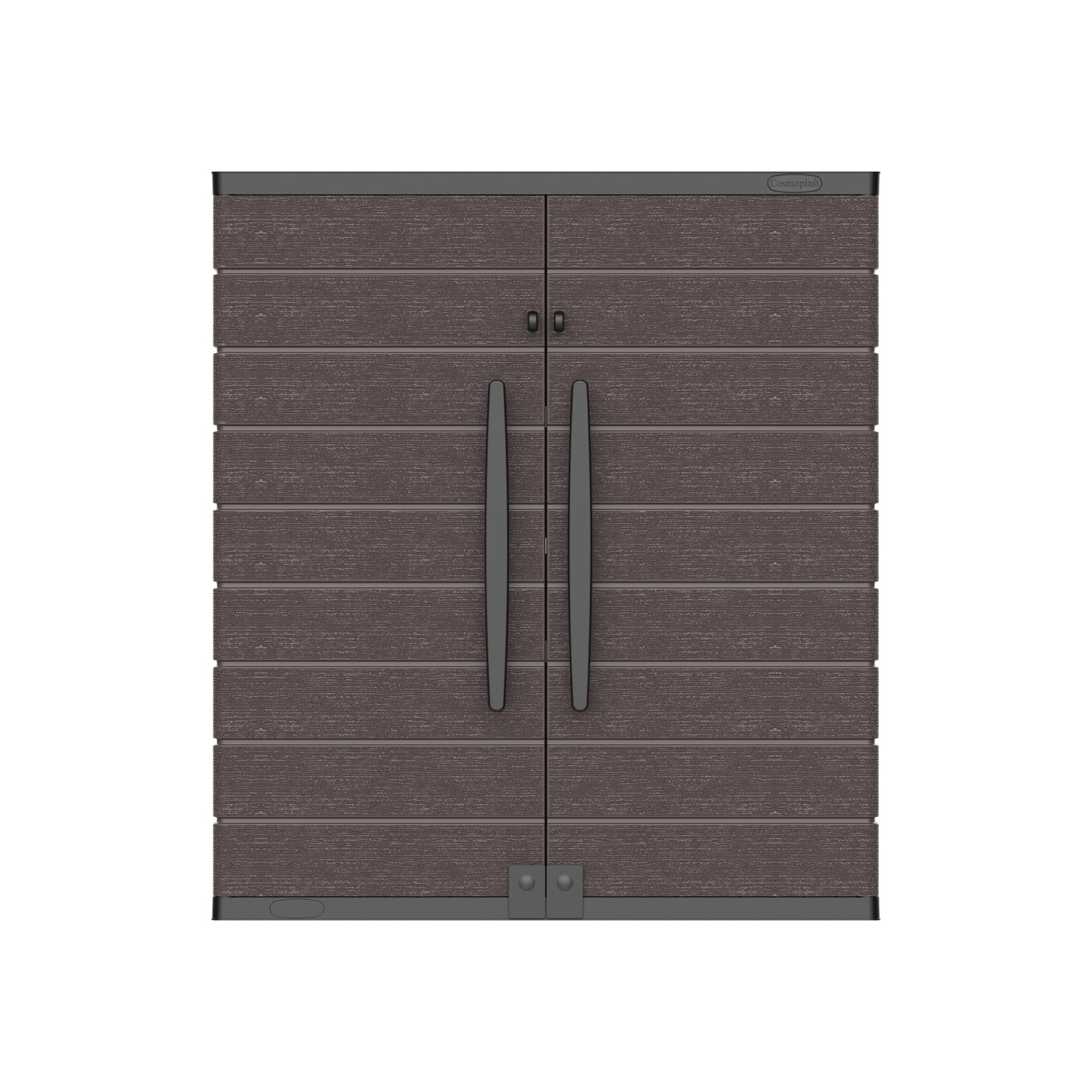 Cosmoplast UAE Cedargrain Vertical Storage Short Cabinet