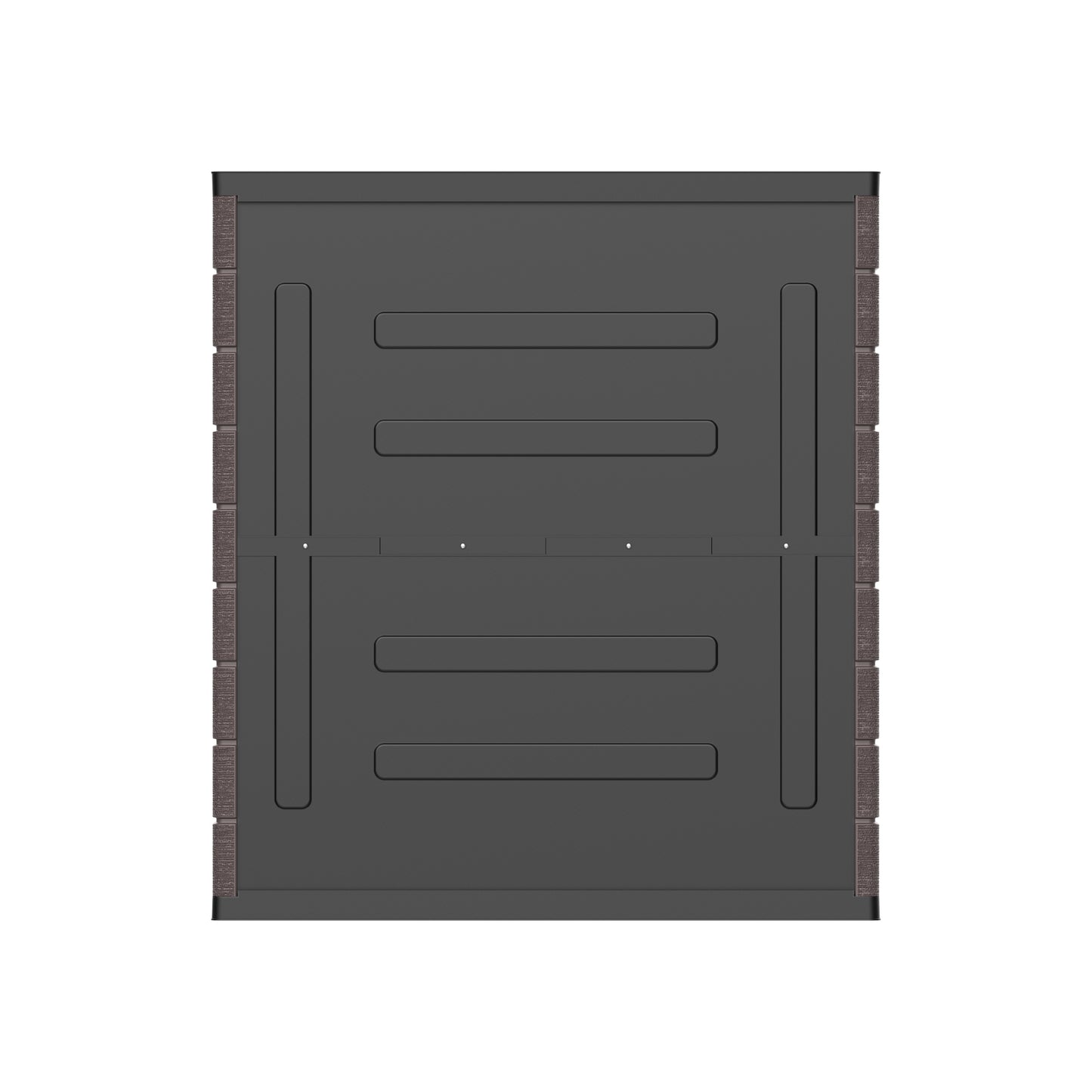 Cosmoplast UAE Cedargrain Vertical Storage Short Cabinet