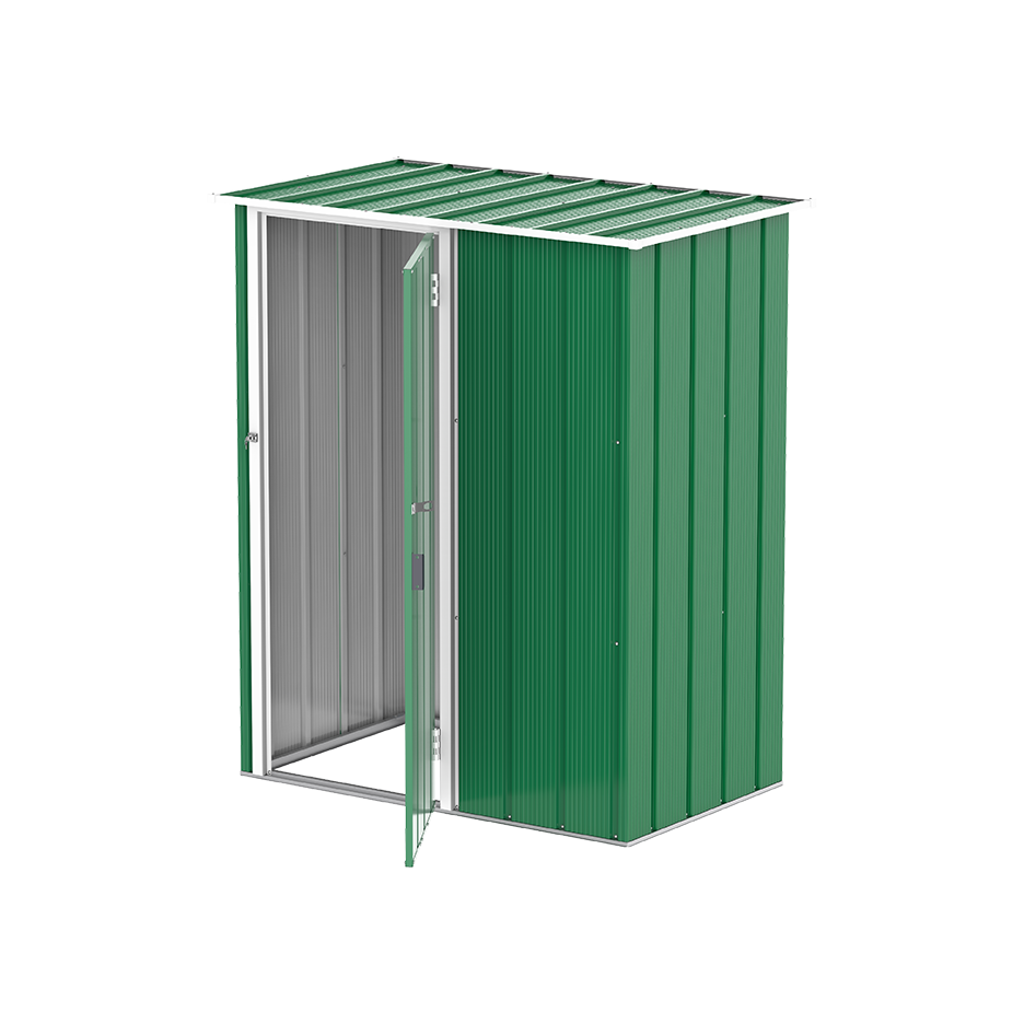 ECO 5x3ft (1.6 m x 1 m) Storage Shed