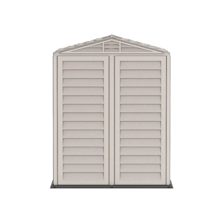 YardMate PLUS 5x5ft (1.7 m x 1.7 m) Garden Storage Shed with Shelving Rack 4