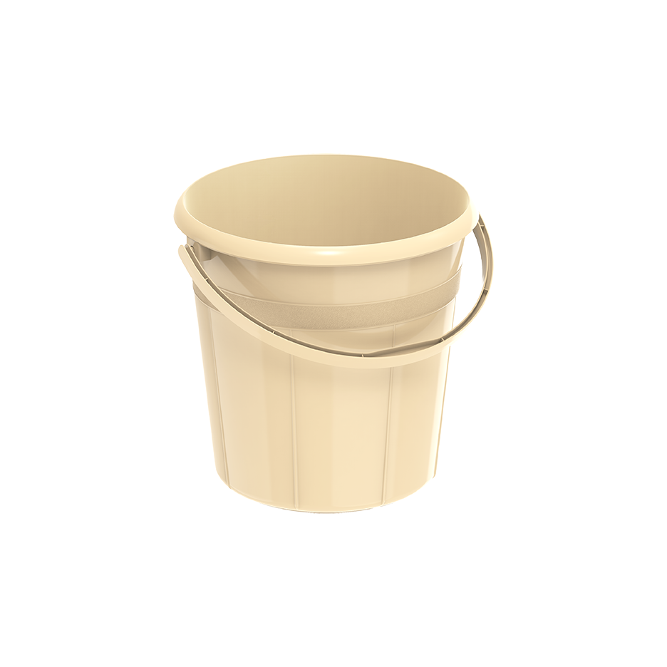 DX 5L Round Plastic Bucket with Handle