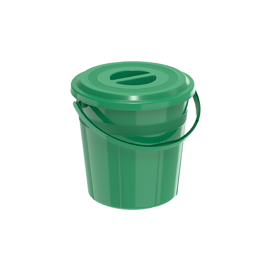 Cosmoplast DX 10L Round Plastic Buckets with Metal Handles – Cosmoplast UAE