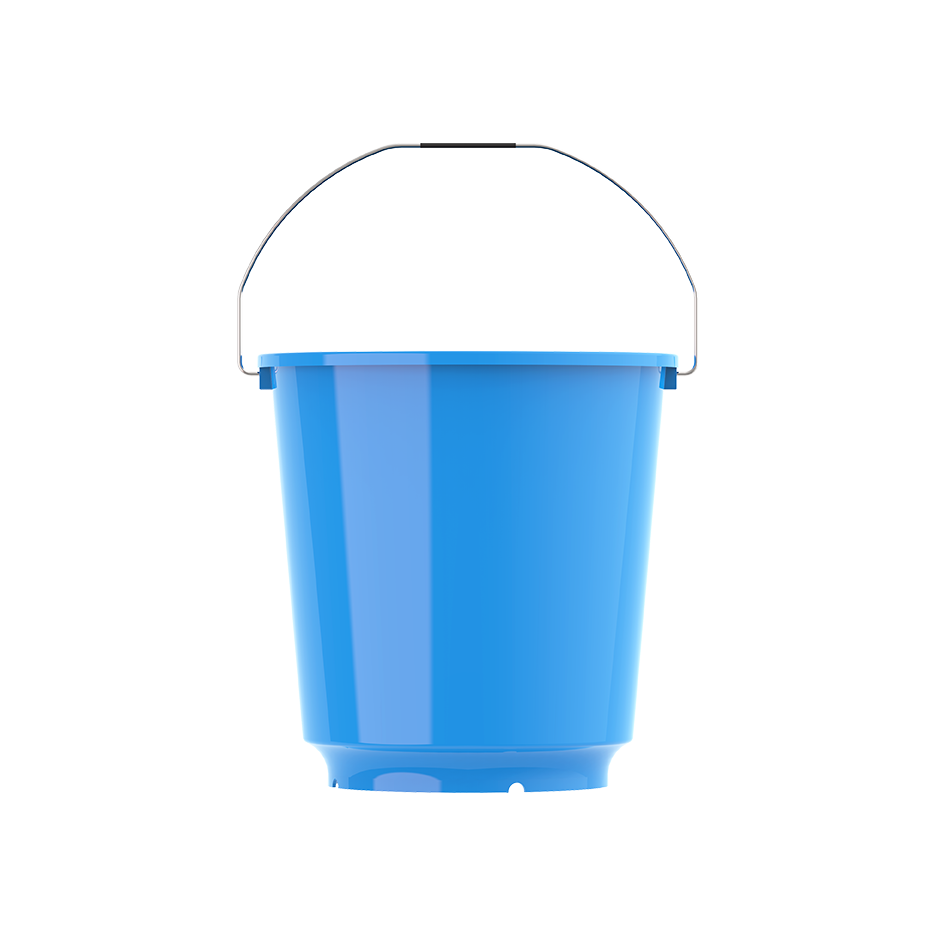 EX 26L Round Plastic Bucket with Steel Handle